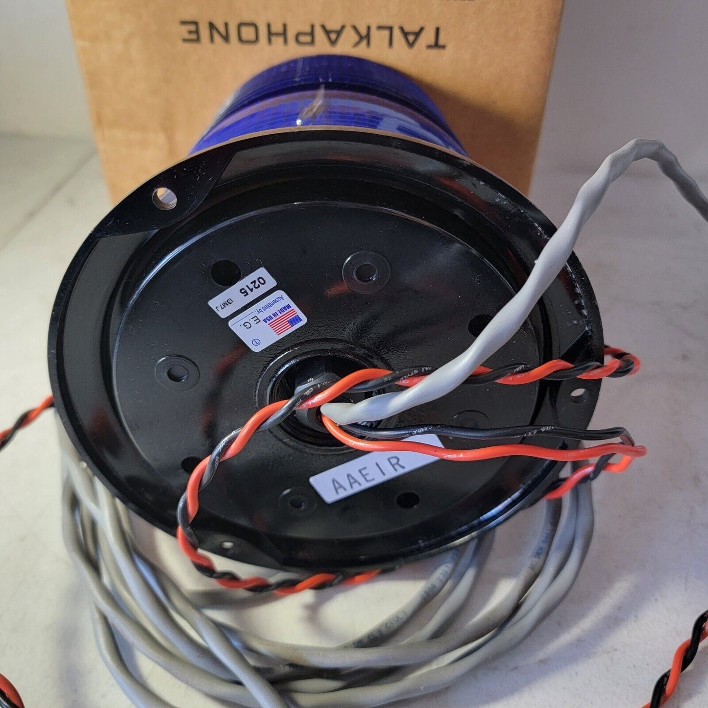 Talk-A-Phone ETP-EL Blue Light 120 Volt