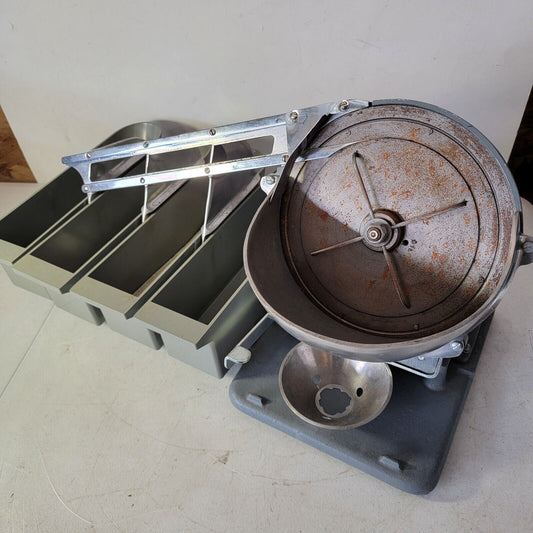 Klopp SM Manual Coin Sorter - Missing Handle, Spins Freely