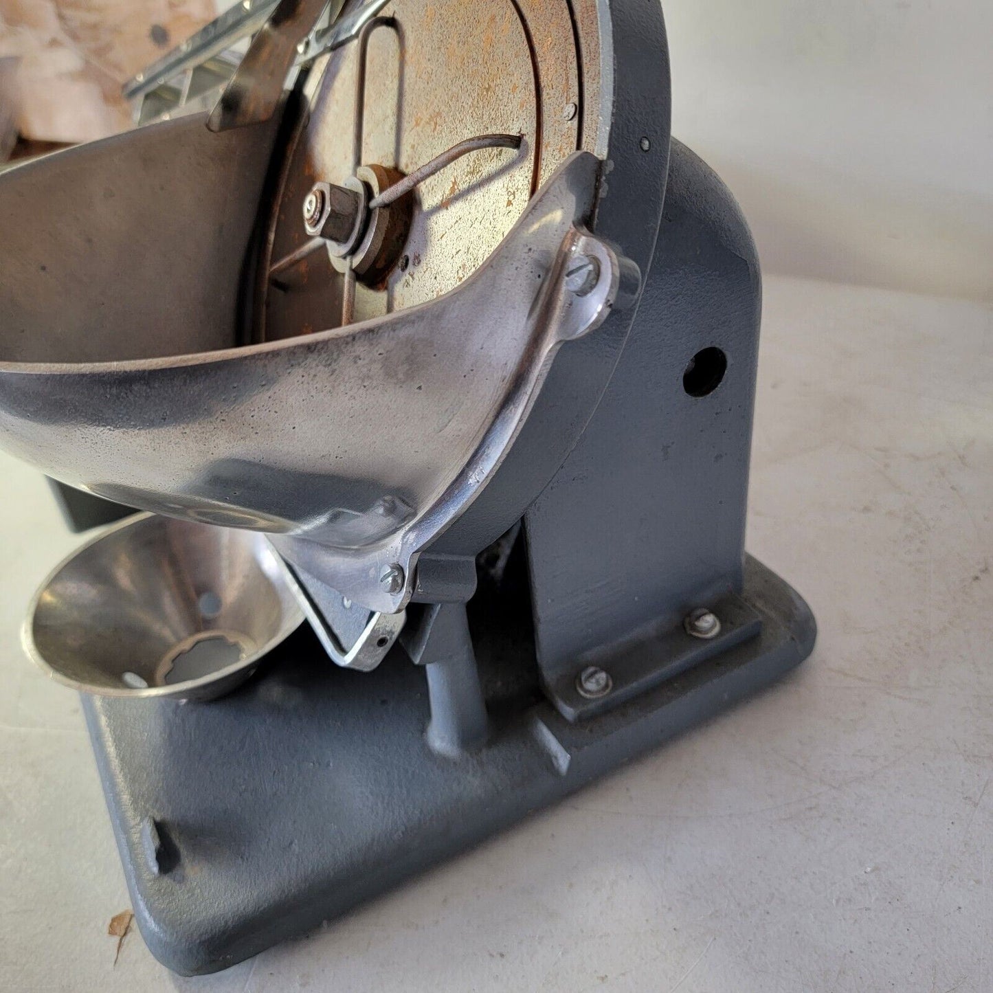 Klopp SM Manual Coin Sorter - Missing Handle, Spins Freely
