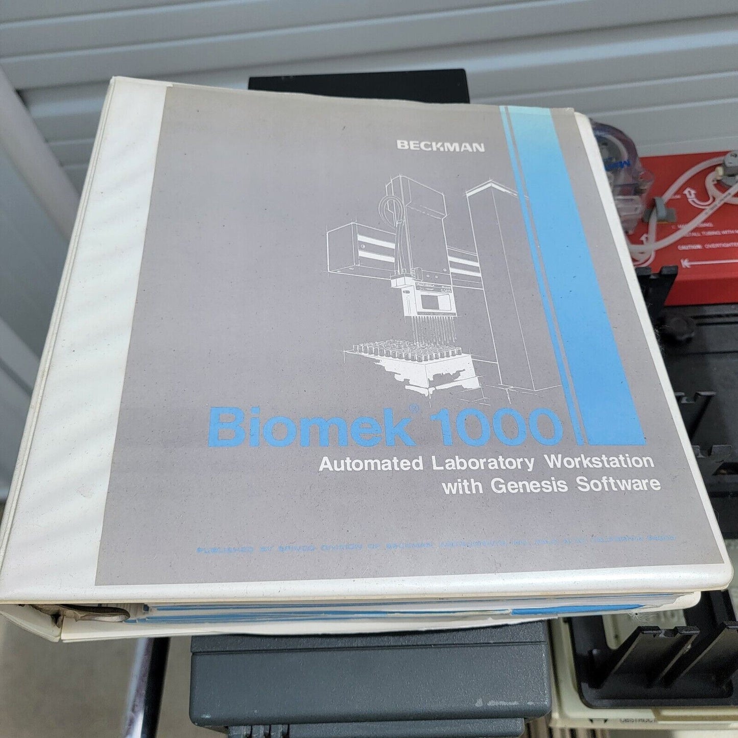 Beckman Biomek 1000 Automated Laboratory Workstation w/ Control Unit, PC, Manual