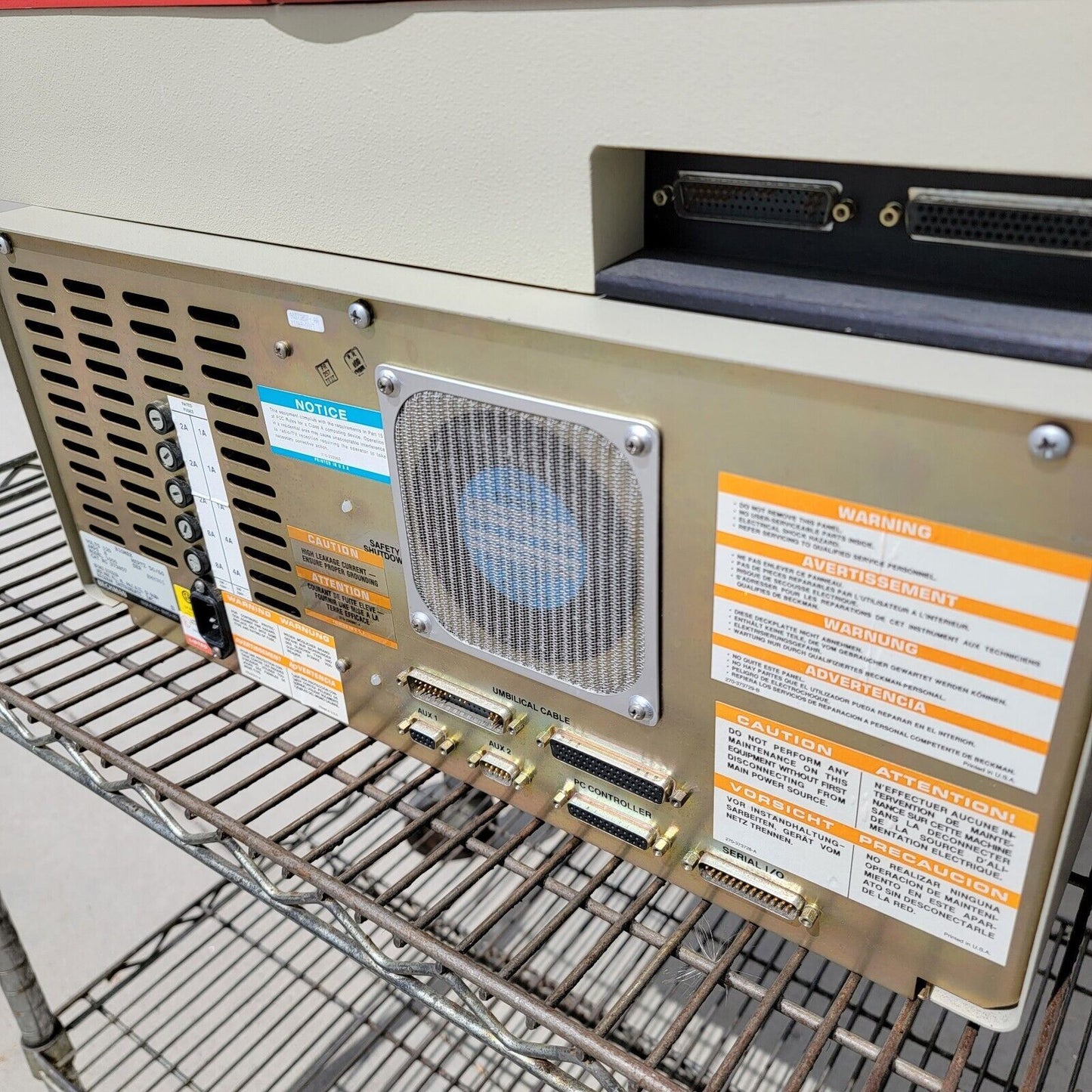Beckman Biomek 1000 Automated Laboratory Workstation w/ Control Unit, PC, Manual