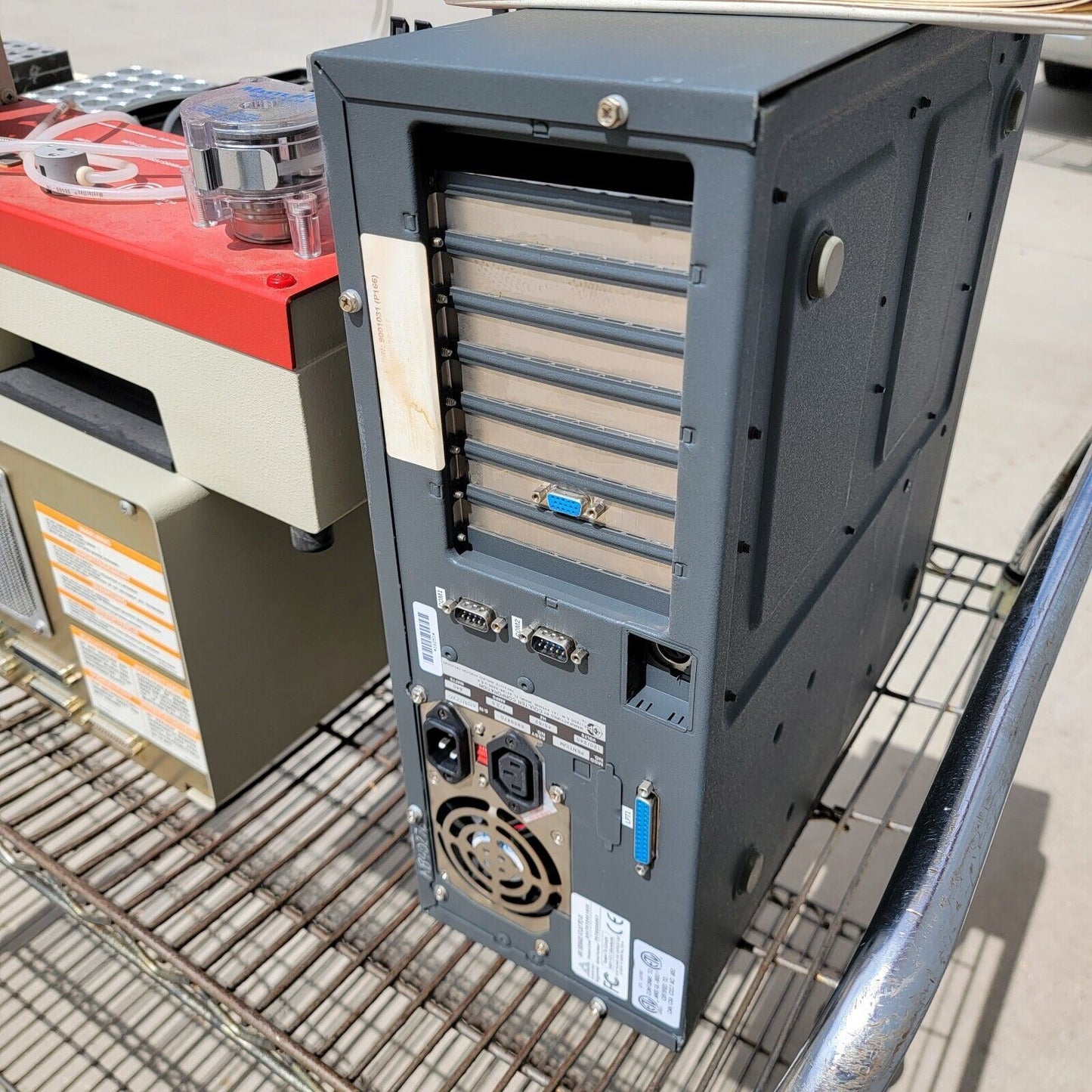 Beckman Biomek 1000 Automated Laboratory Workstation w/ Control Unit, PC, Manual
