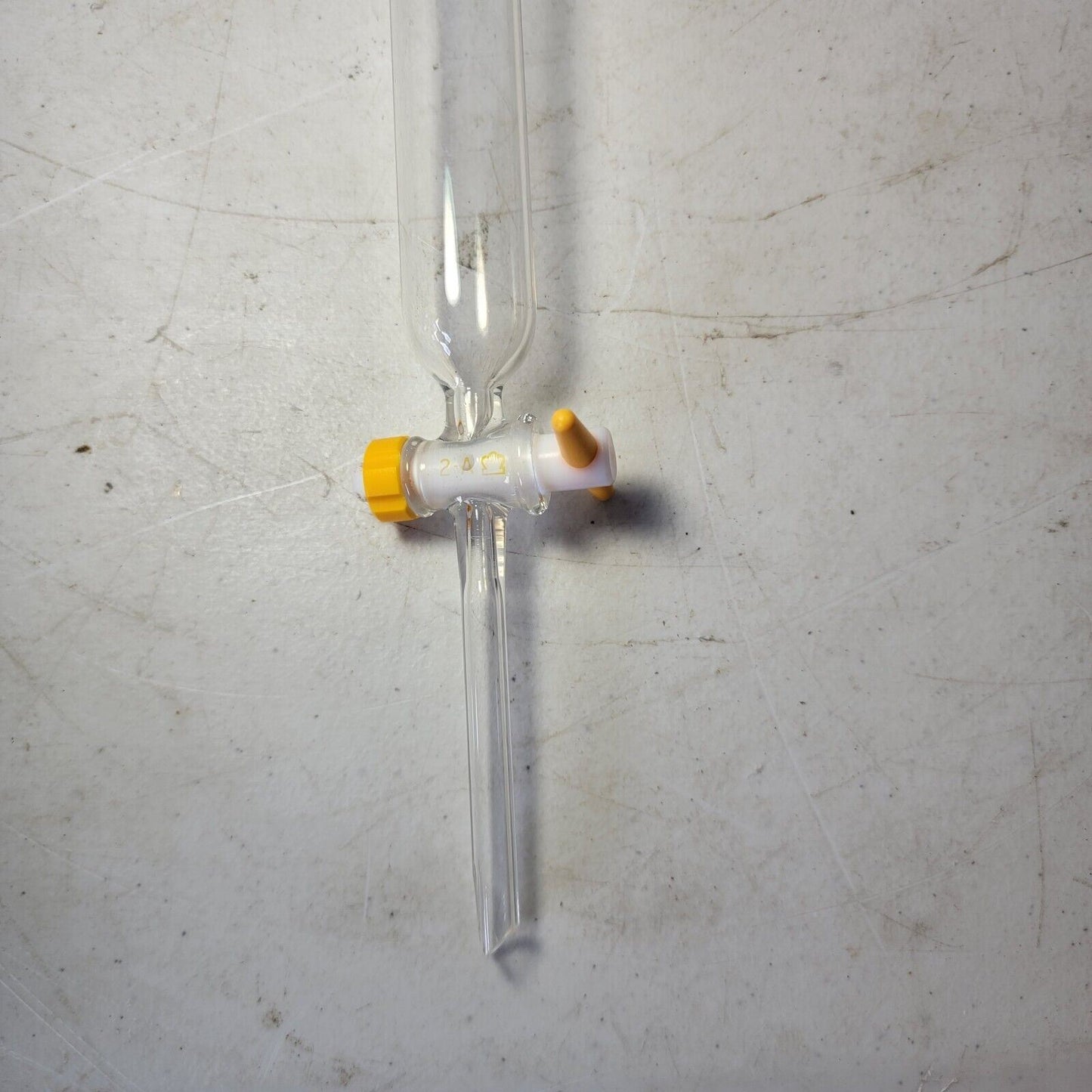 KONTES Glass 300mL Reservoir Chromatography Column Pyrex Glassware