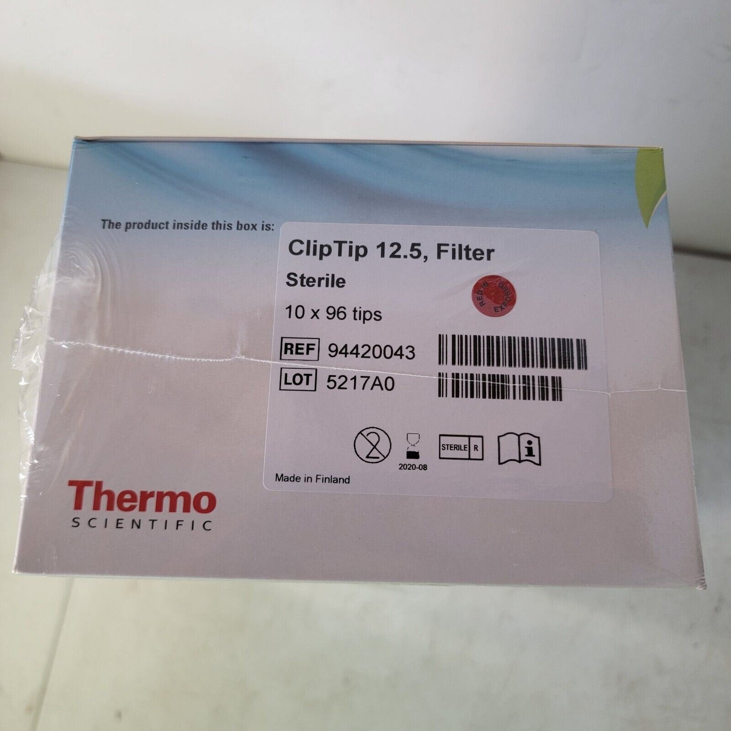 *Case of 960* Thermo 12.5uL ClipTip Filtered Pipette Tips 94420043
