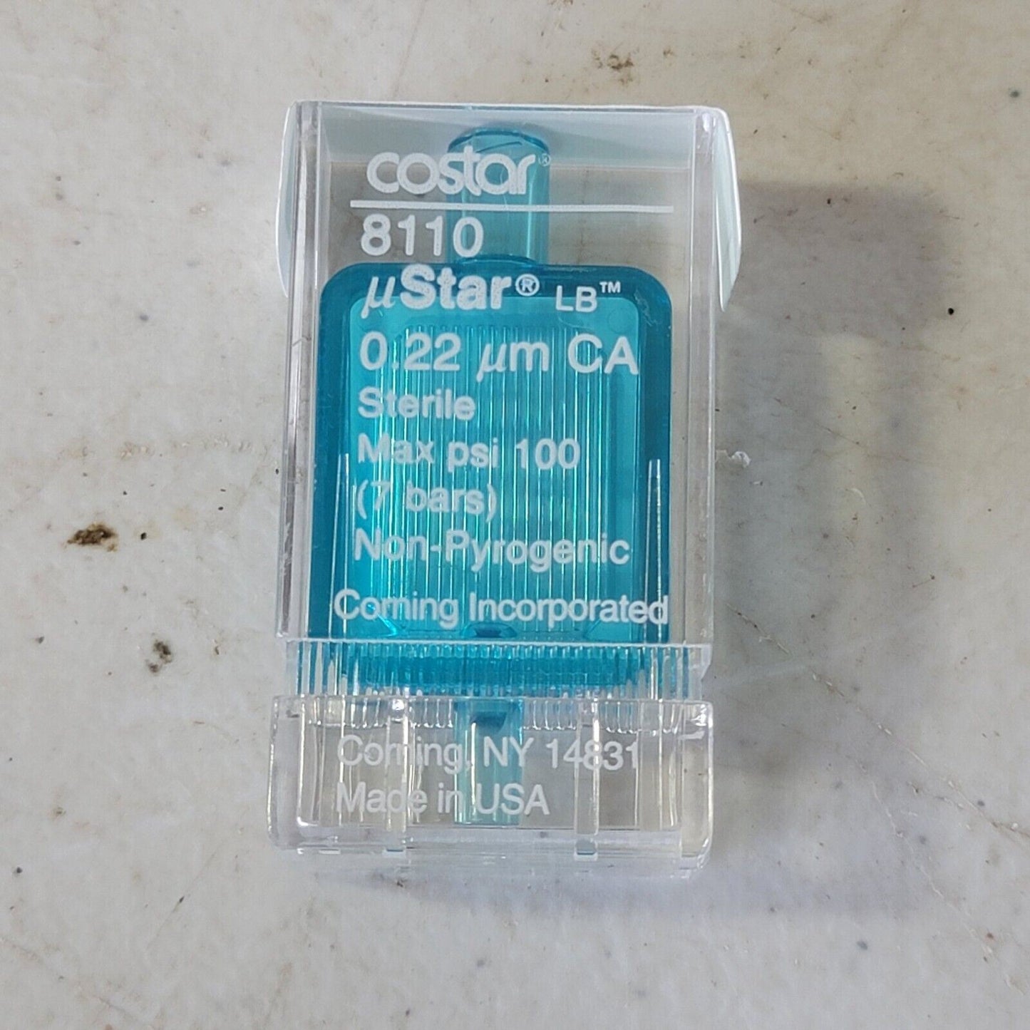 50 New in Box Corning COSTAR 0.22um Non-Pyrogenic 8110 U Star