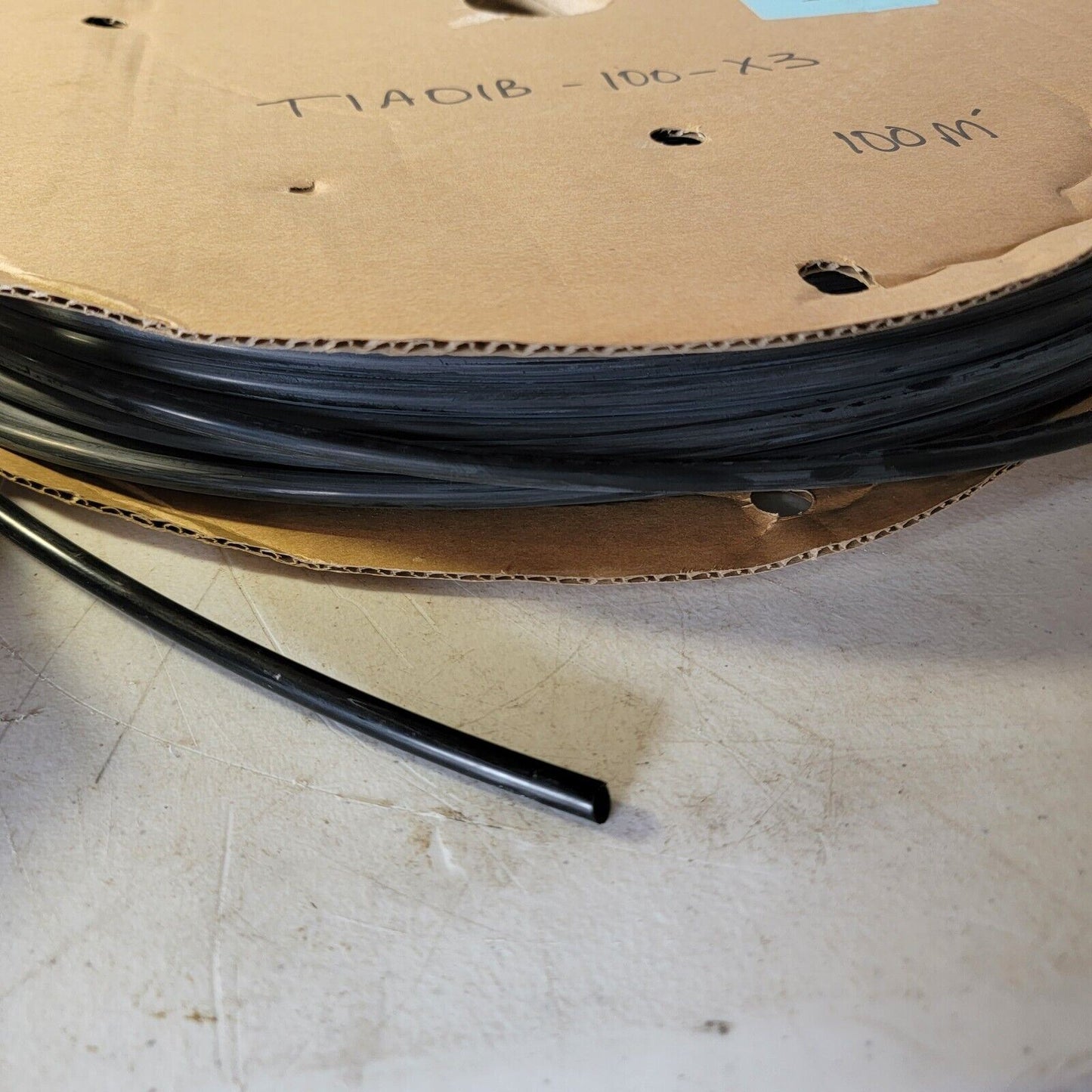 SMC TIA01B-100-X3 tube, nylon 1/8 cardbd reel, TI NYLON TUBING