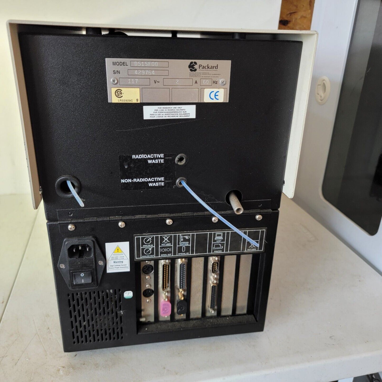 READ Packard D515F00 Flow Scintillation Analyzer Radioactive Detector 500TR