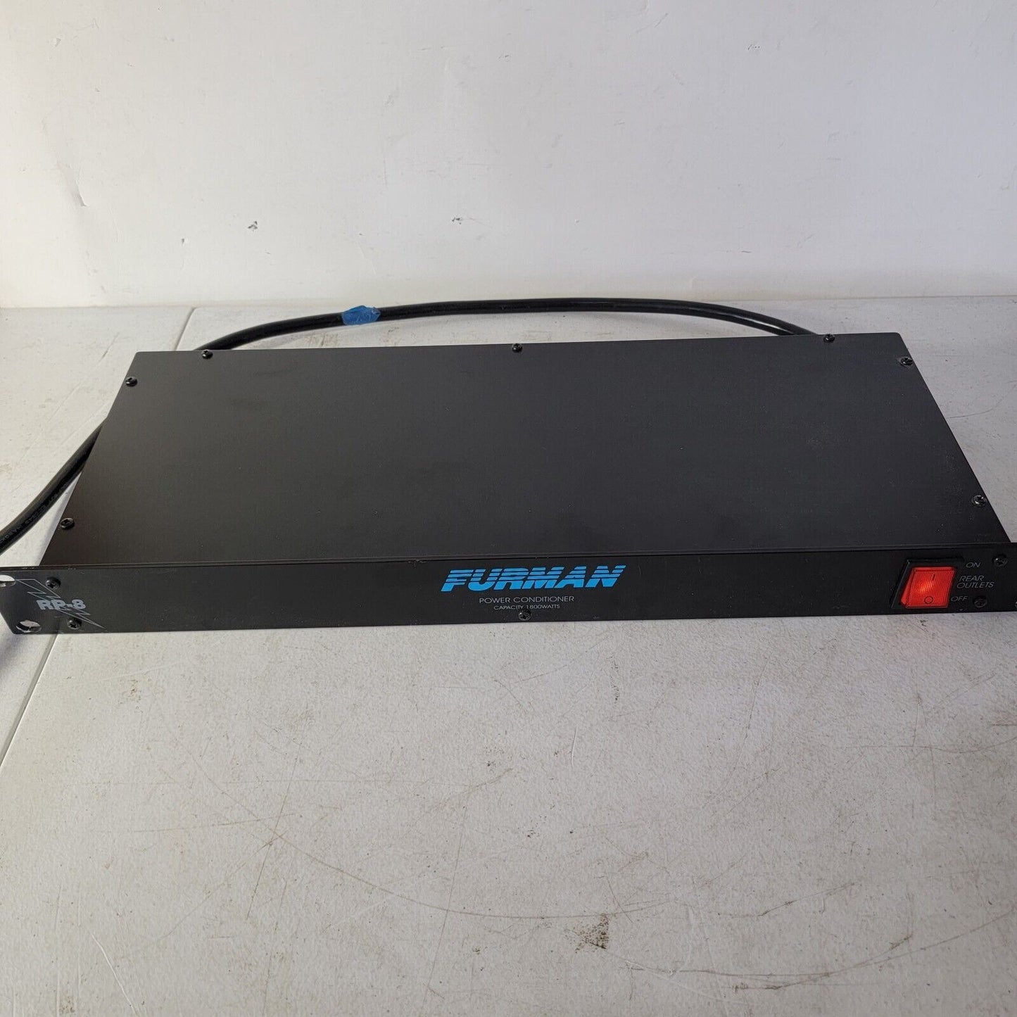 TESTED Furman RP-8, Rack Mount 1U, 8 Port Power Conditioner