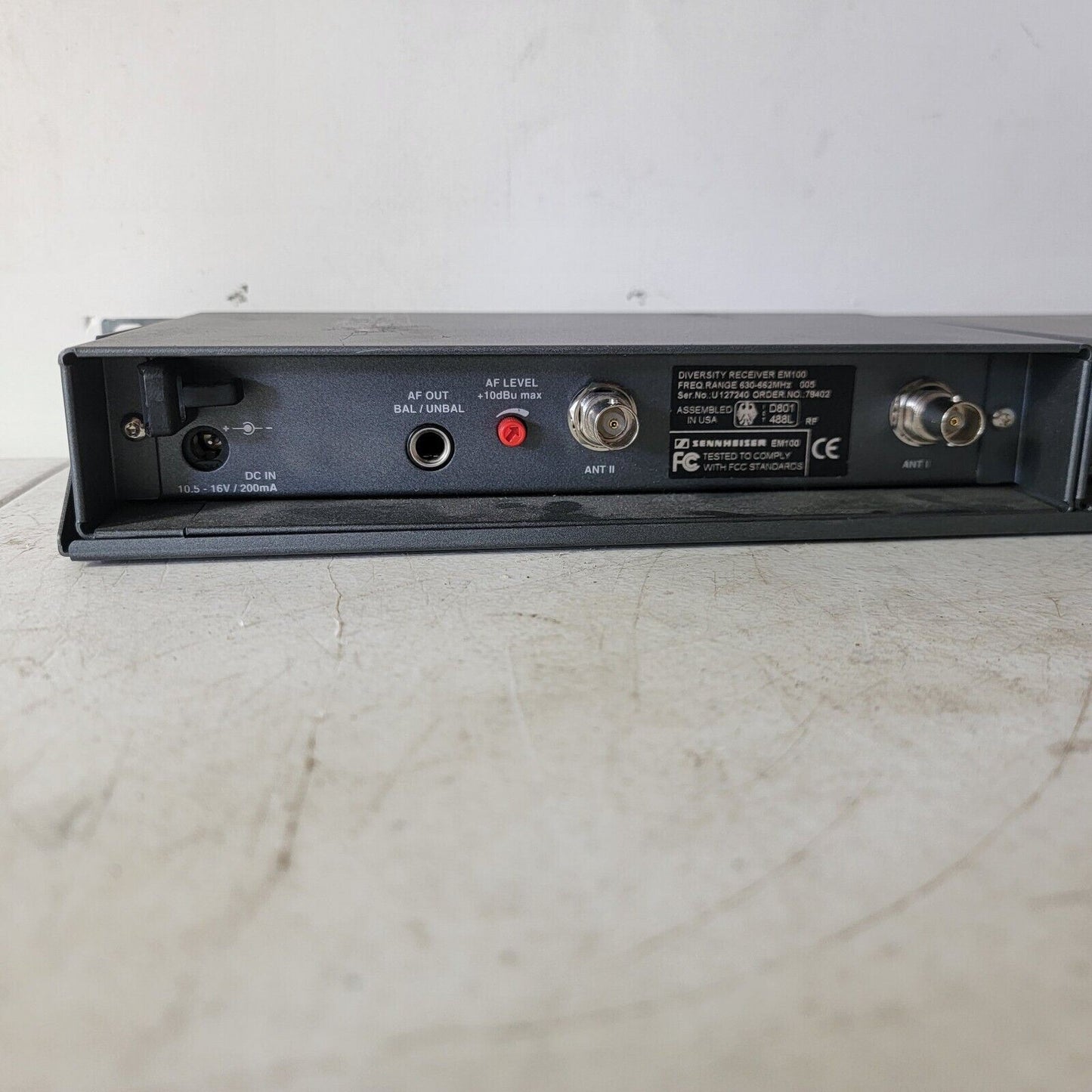 Sennheiser Diversity Receiver EW300 EW100 EM300 EM100 *No Accessories*