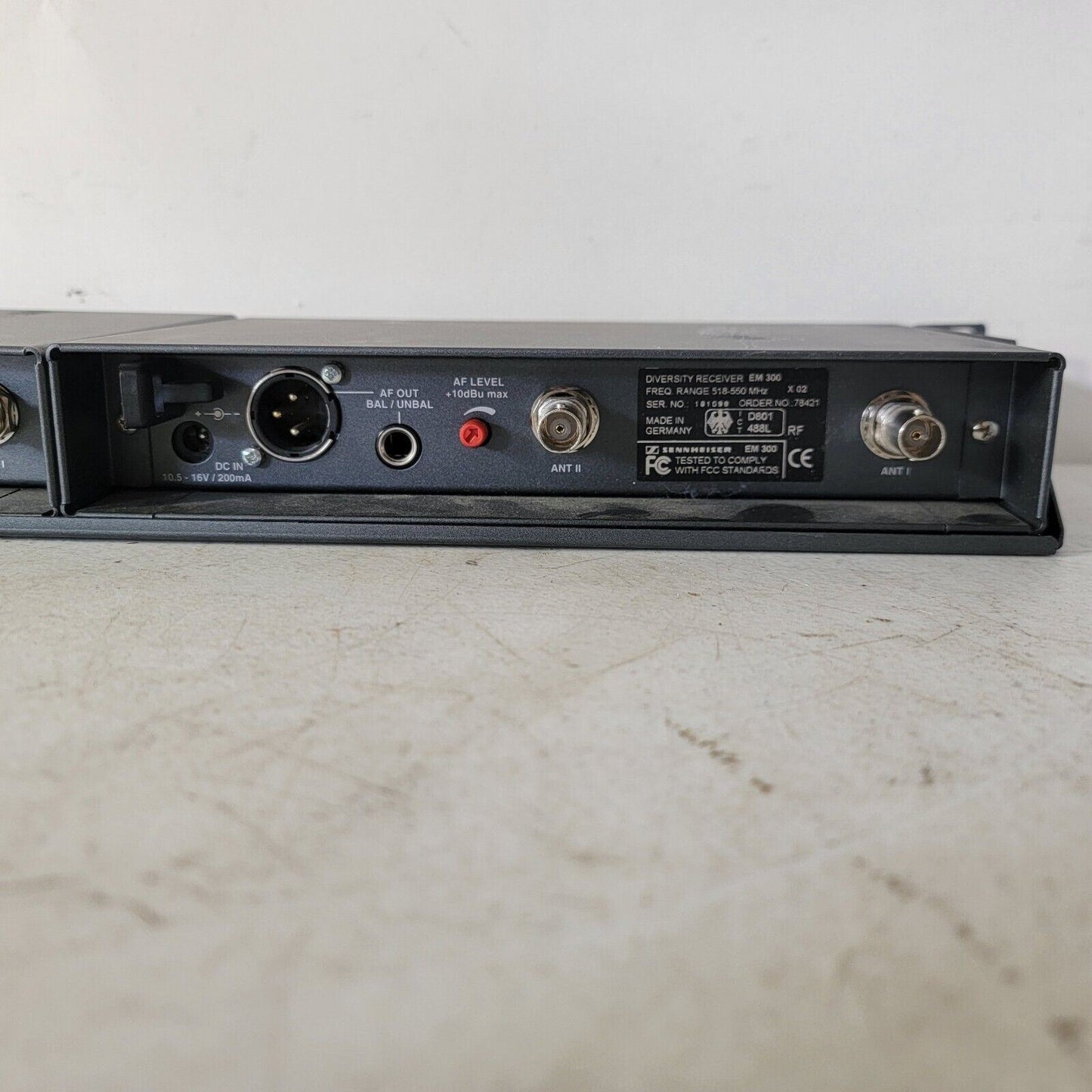 Sennheiser Diversity Receiver EW300 EW100 EM300 EM100 *No Accessories*