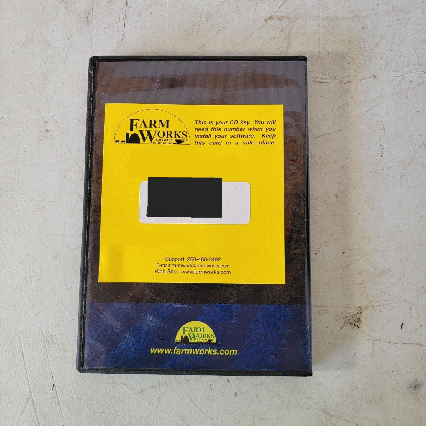 Farm Works Ag Software X2 CD Disk w/ Key Code
