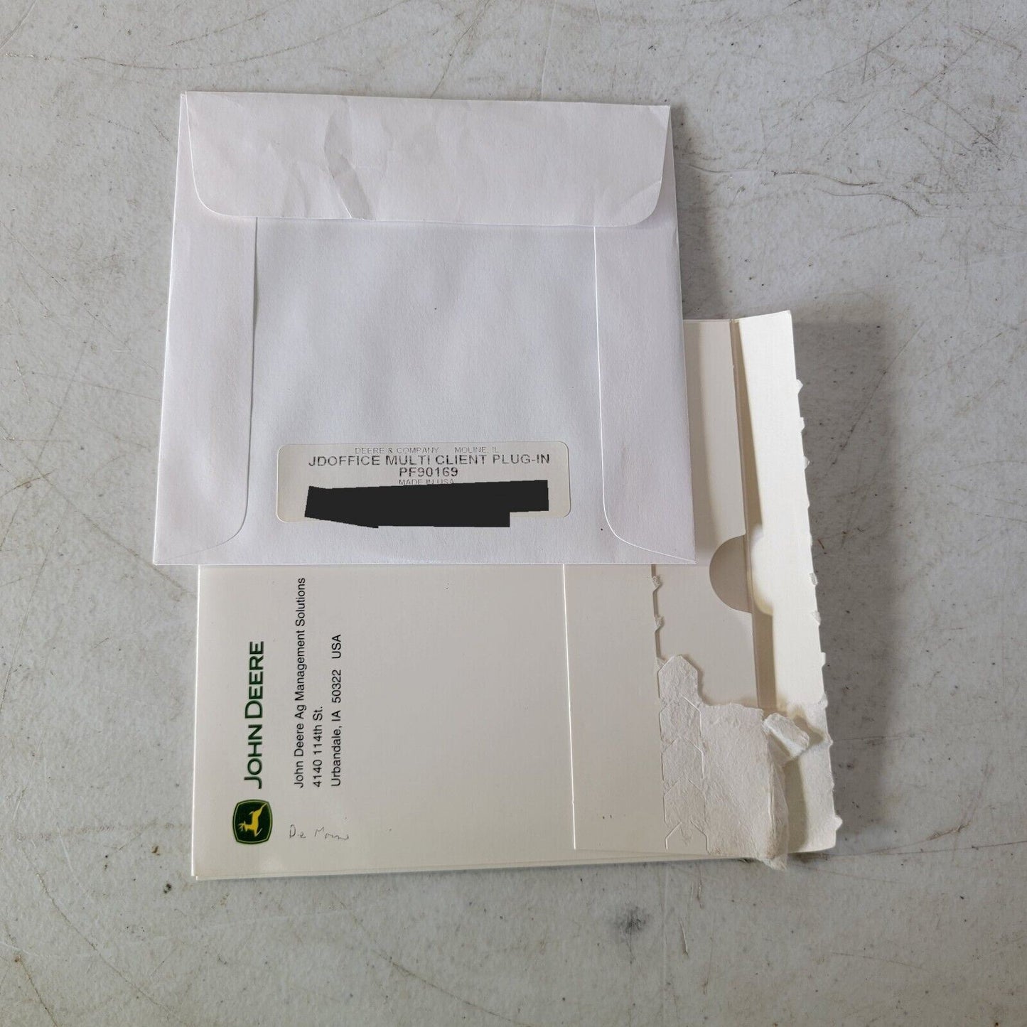 John Deere Multi-Client Plugin PF90169 AMS Ag Management System CD Software Disk