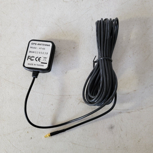 GPS External Active Antenna MMCX male 15ft cable for GlobalSat AT-65-MMCX