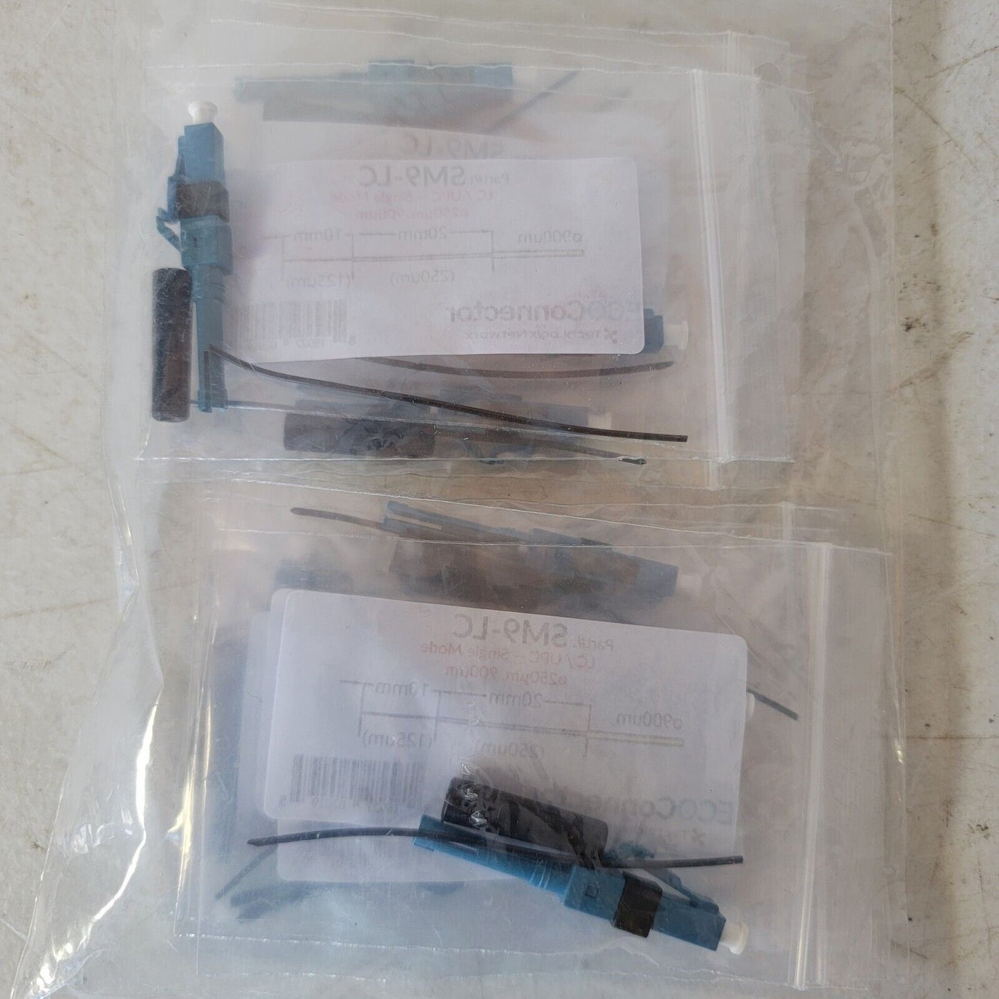Techlogix Networx SM9-LC Single Mode 900um LC *Pack of 10* Click-On Connector