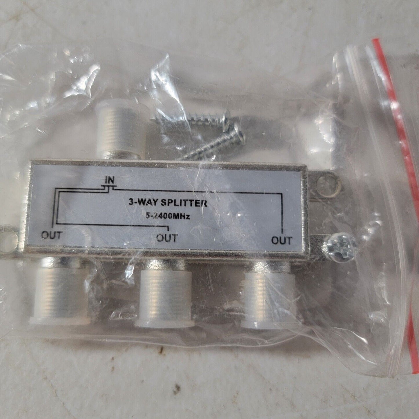 Vanco 3A0002X 3-Way Splitter 2.4 GHz Satellite 741835071925
