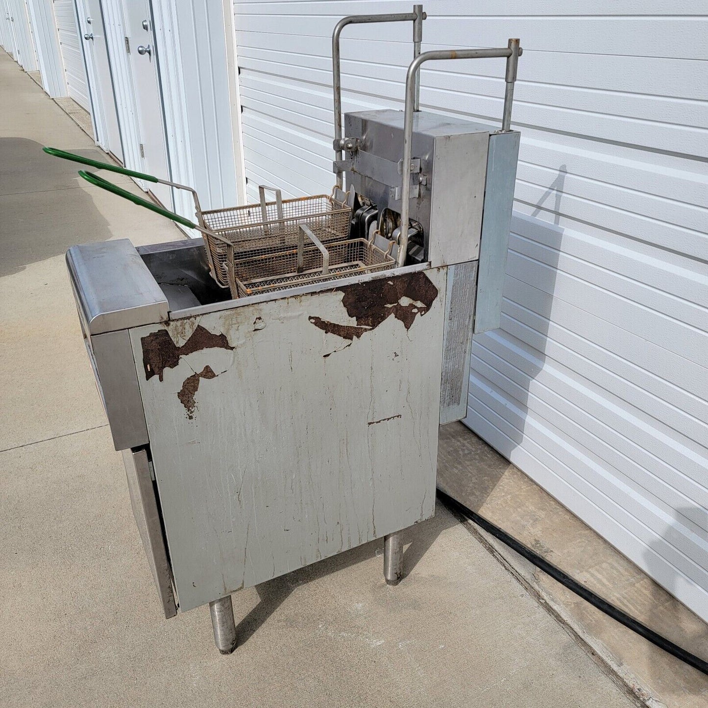 Frymaster PH114BLCSD 240v 3Ph Electric Floor Deep Fryer