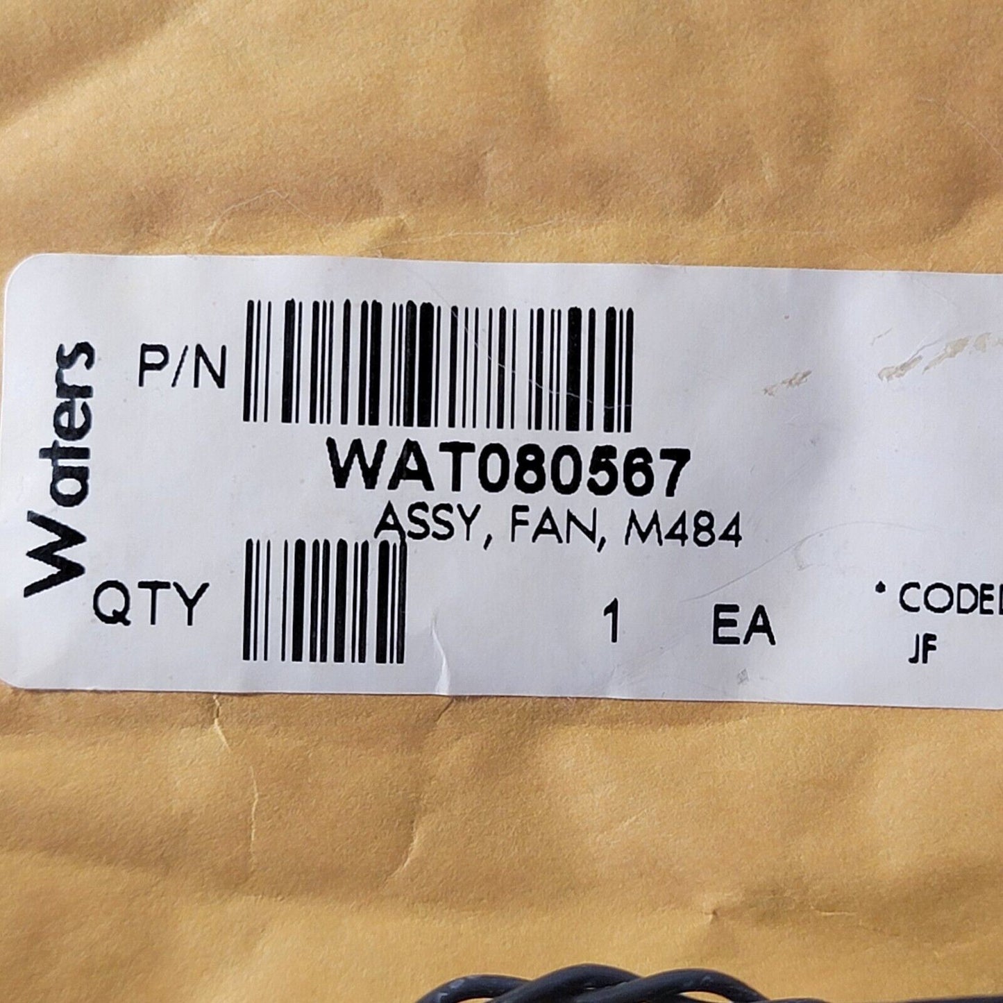 Waters Chromatography Fan Assembly WAT080567 80mm x 80mm