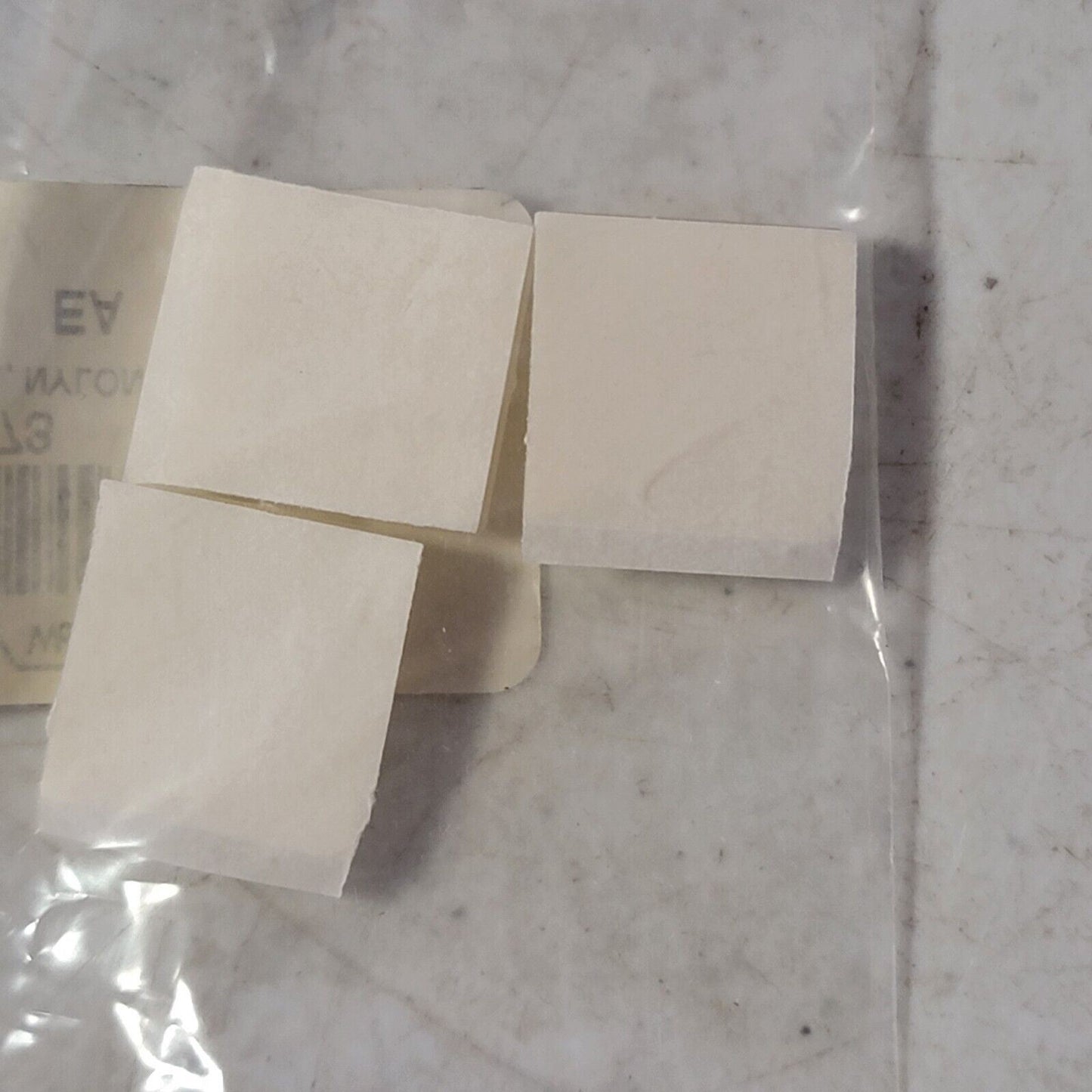 3x Waters Chromatography Nylon Cable Mounts w/ Adhesive Slip WAT042173