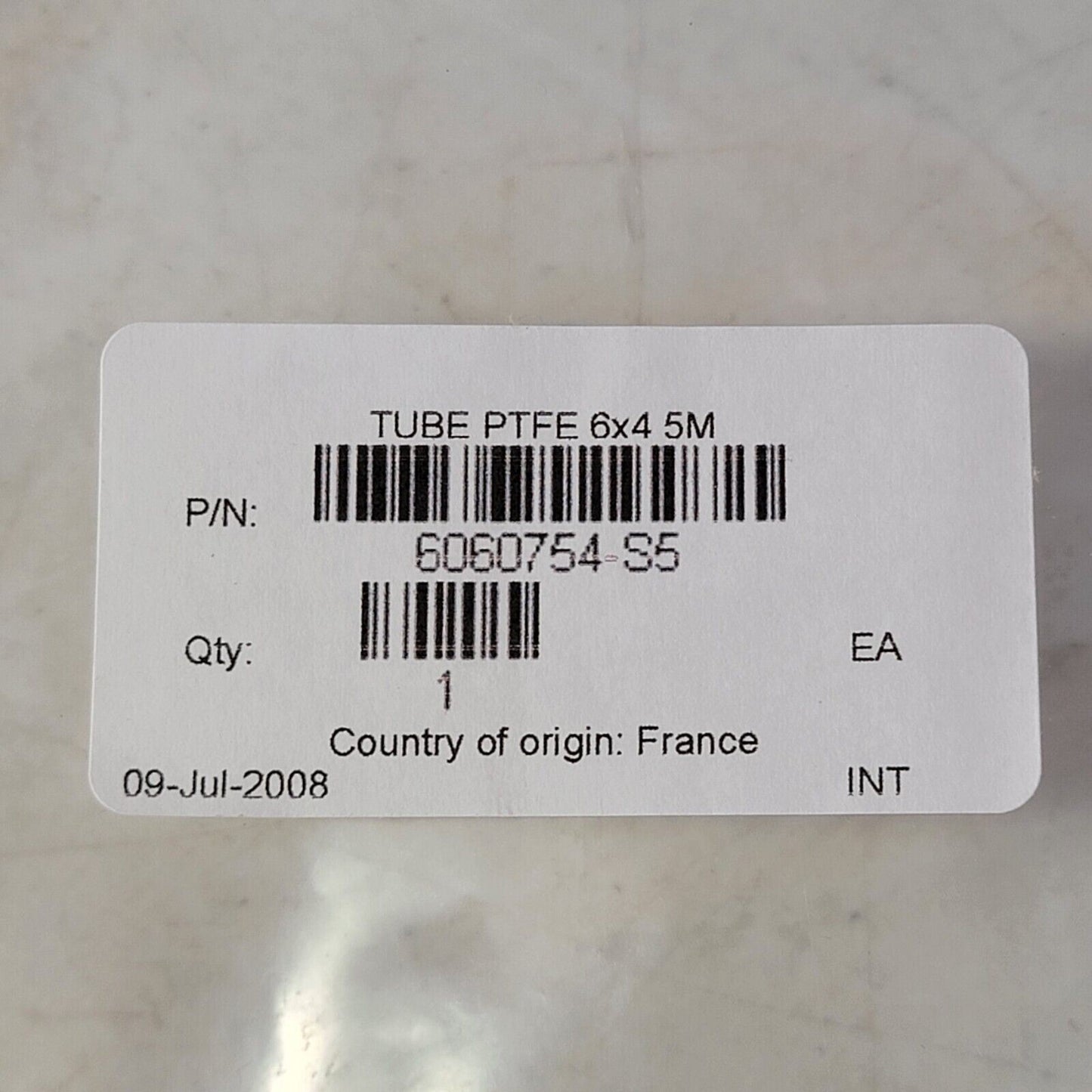 6x4.5m PTFE Tube 6060754-S5