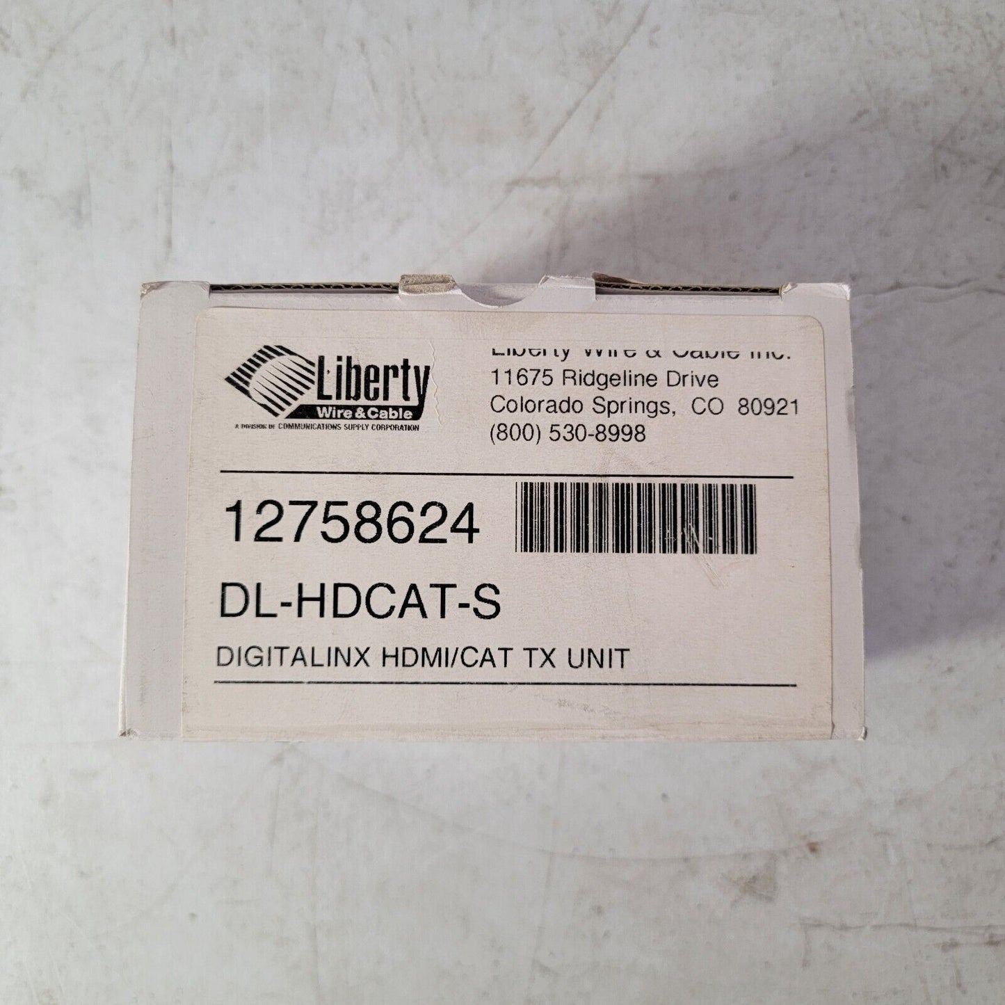 Liberty DL-HDCAT-S 12758624 Digitalinx HDMI/CAT TX Unit