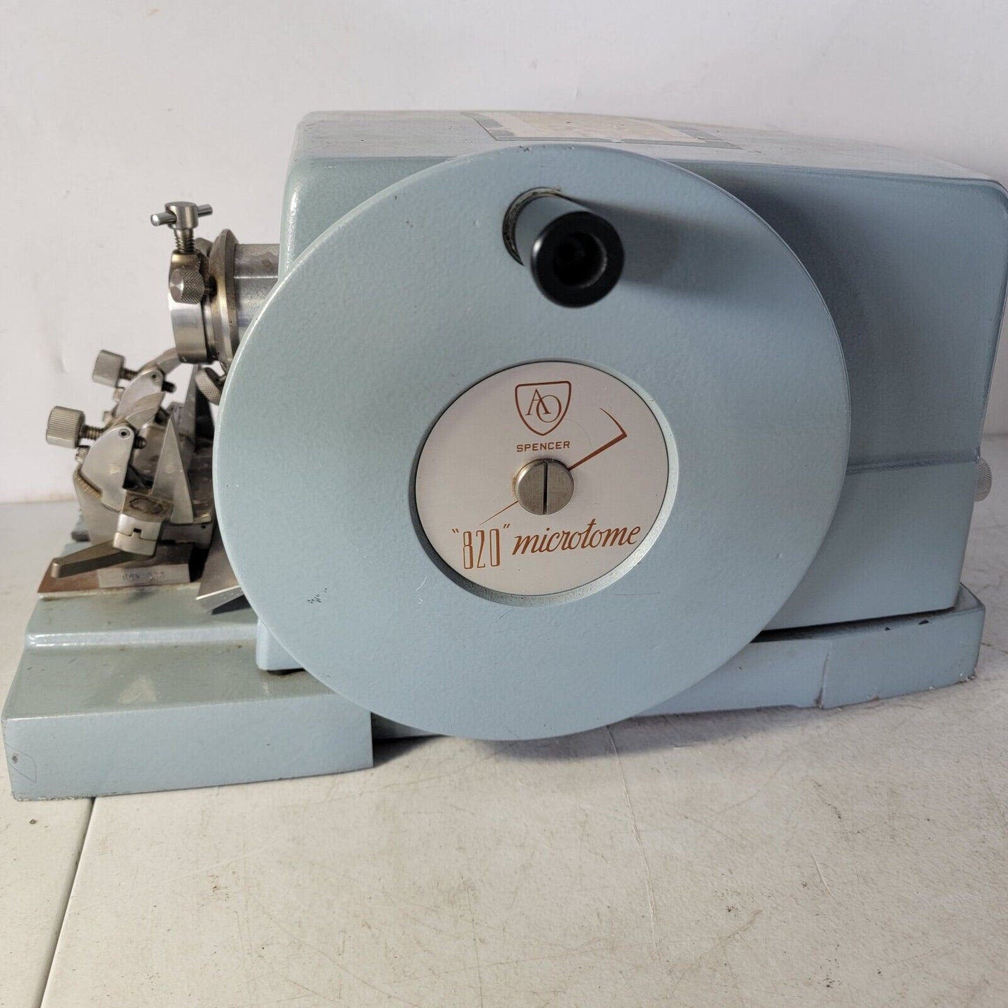 AO American Optical Spencer Model 820 Microtome Vintage