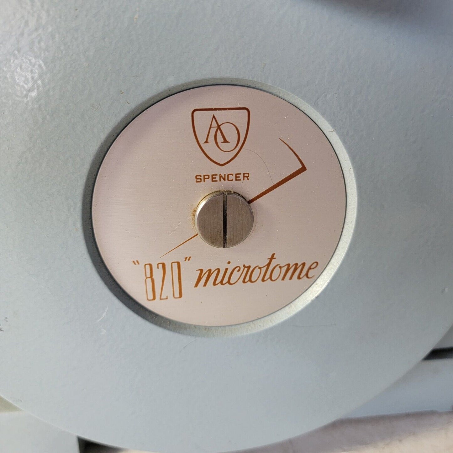 AO American Optical Spencer Model 820 Microtome Vintage