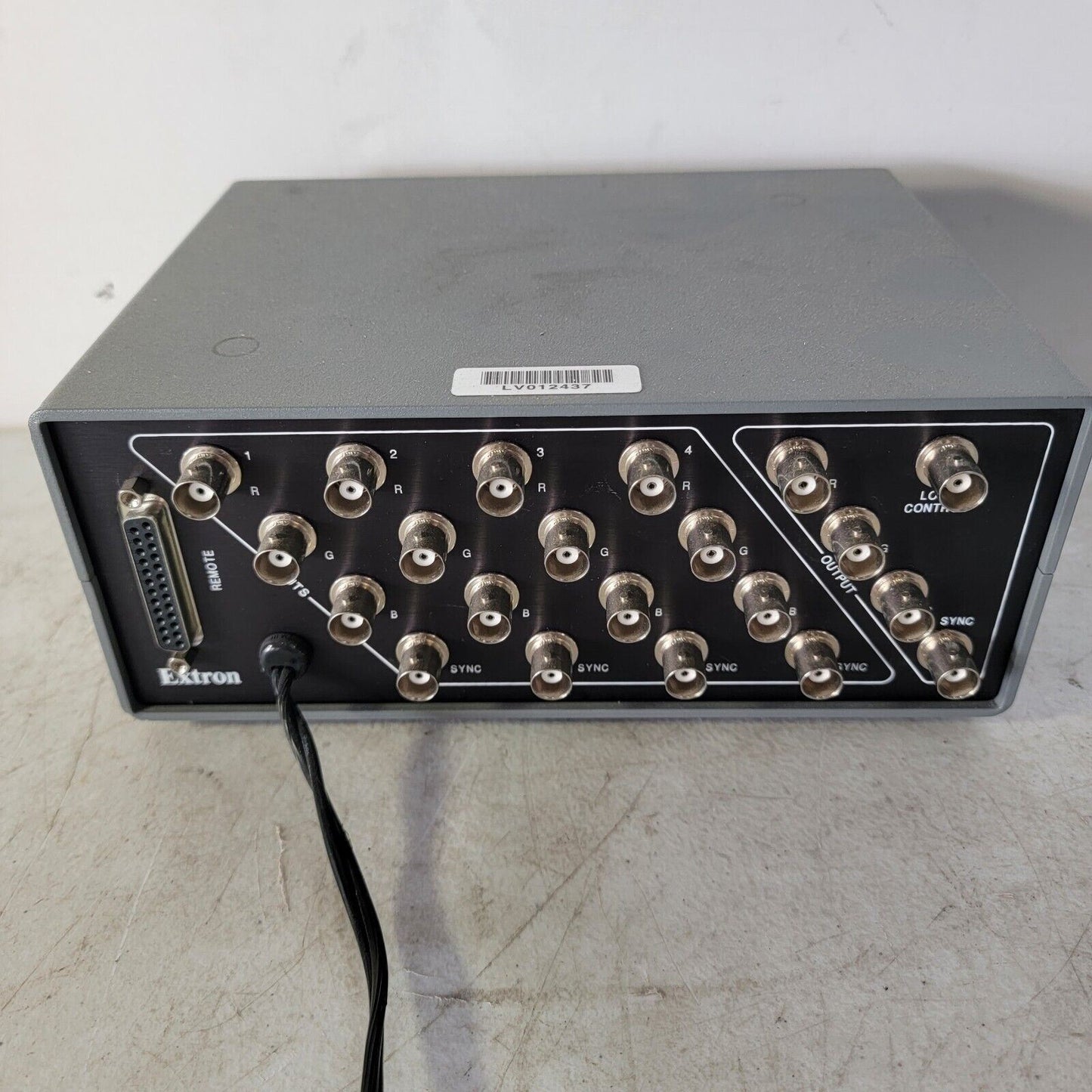 Extron SW4 AR RGB BNC Switcher w/ Power Supply