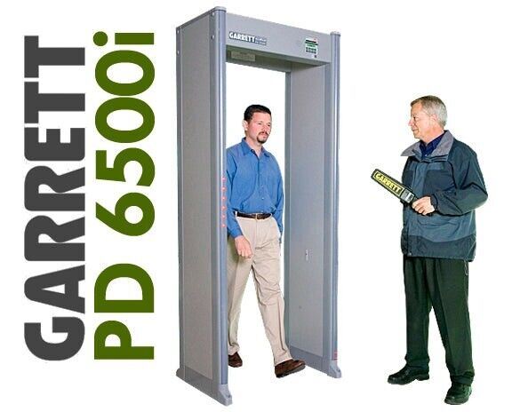 Garrett PD6500i Walk-Through Metal Detector *Missing Key*