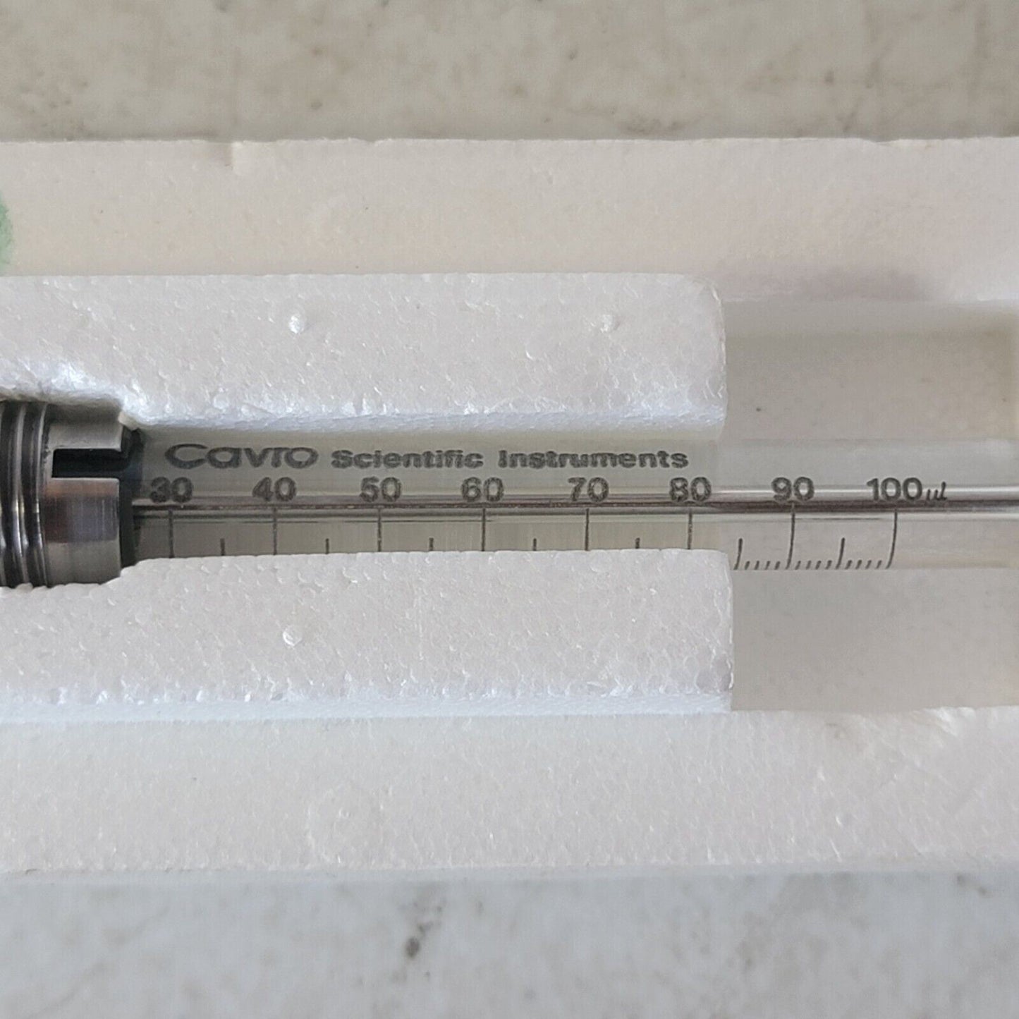 Cavro 865762 Syringe Pipette Glass 1384 30-100 uL