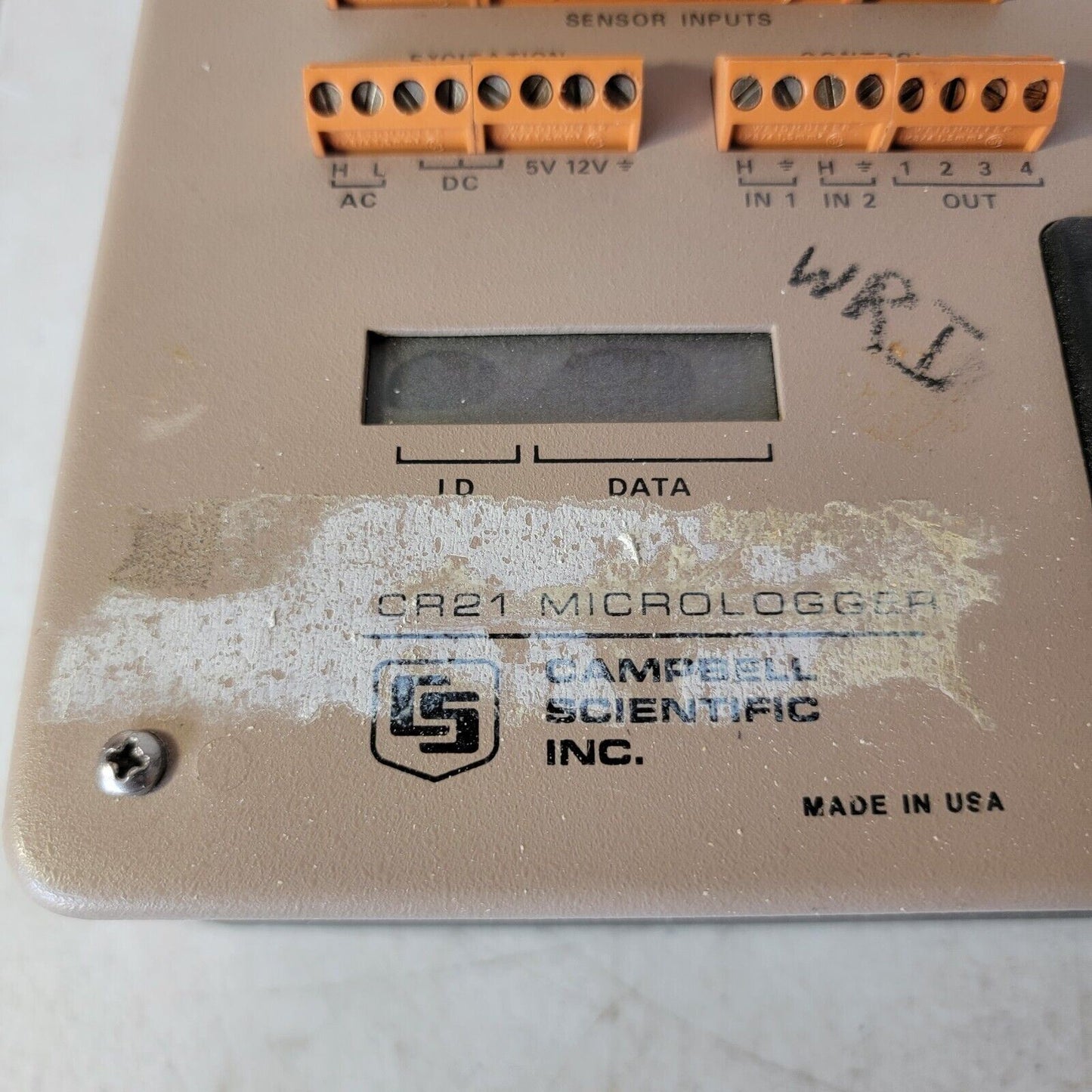 Campbell Scientific Weathermeasure CR21 Micrologger Prom 266A, 265 Data Logger