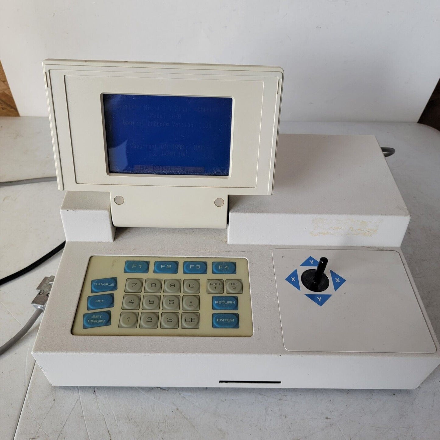 TESTED- WORKS INA/KALNEW Autostage STJ-0135 XY Stage Controller Joystick