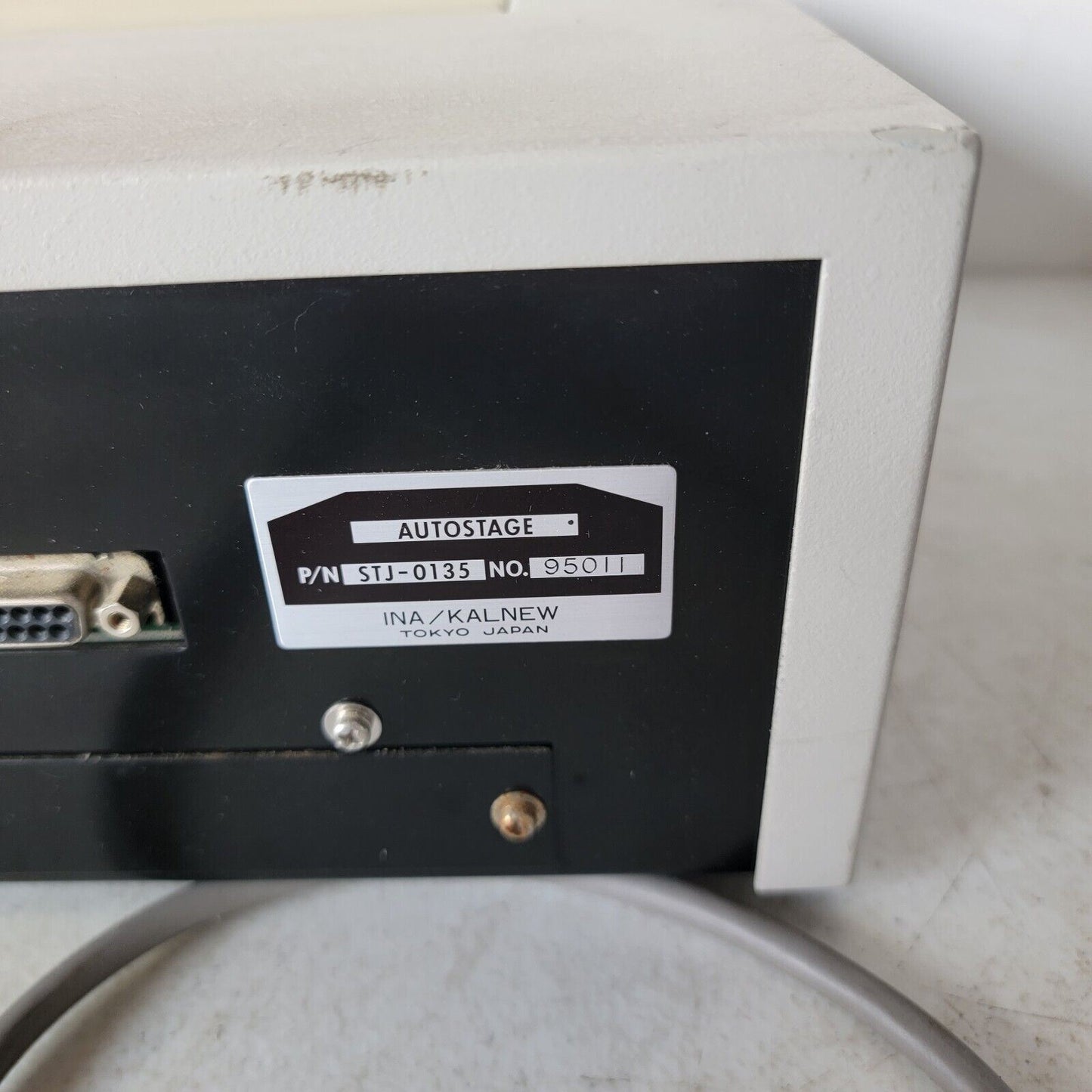 TESTED- WORKS INA/KALNEW Autostage STJ-0135 XY Stage Controller Joystick