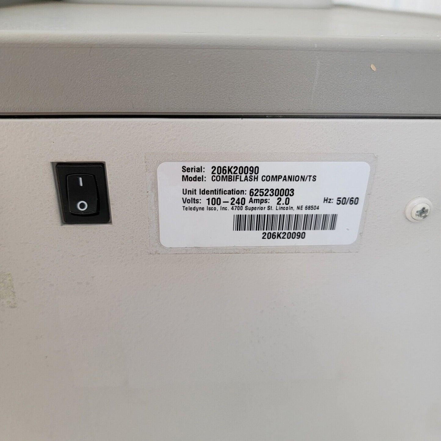 Teledyne ISCO CombiFlash Companion TS Flash Chromatography System