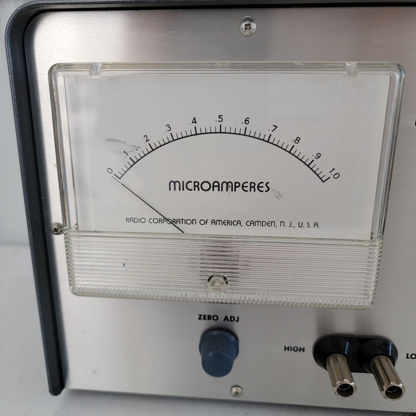 RCA WV-84C Ultra-Sensitive DC Microammeter Microamperes