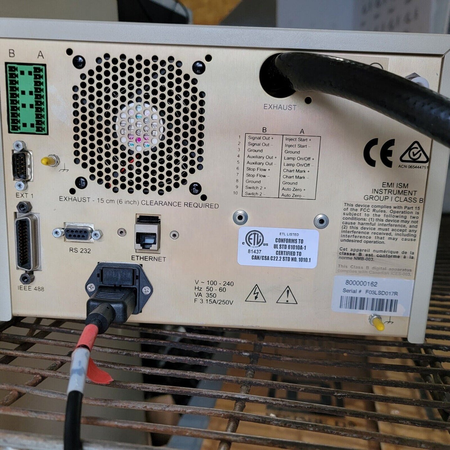 *READ DESCRIPTION* Waters 2420 ELS Evaporative Light Scattering Detector