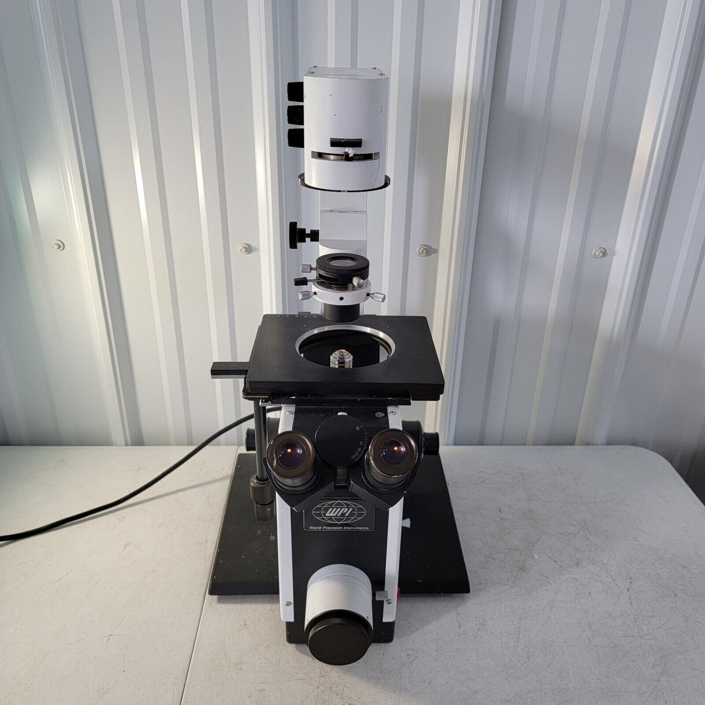 World Precision Instruments PIM-III Inverted Microscope, Trinocular 4X/10X/25X