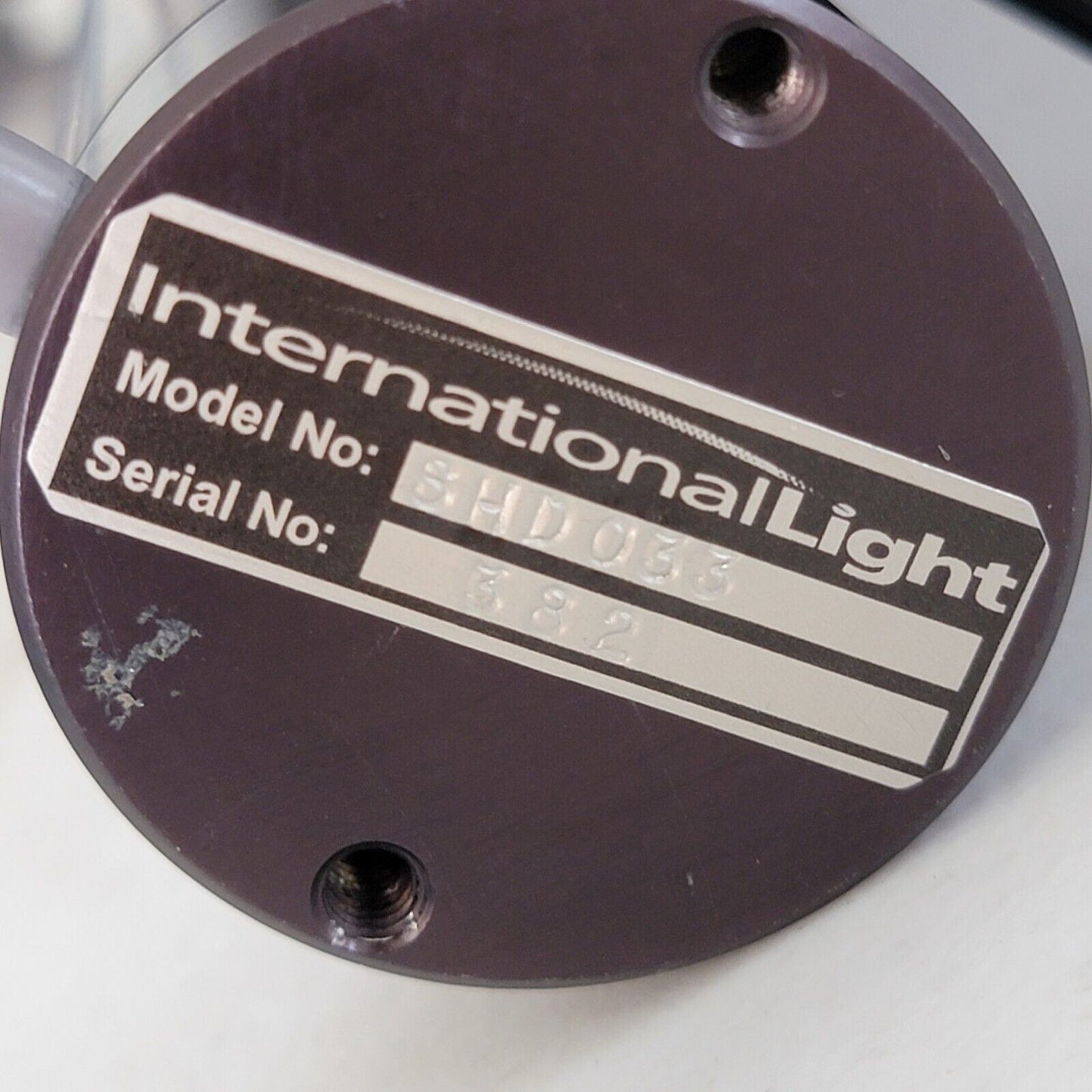 International Light ILT1700 Research Radiometer w/ SHD033 Sensor and Accessories