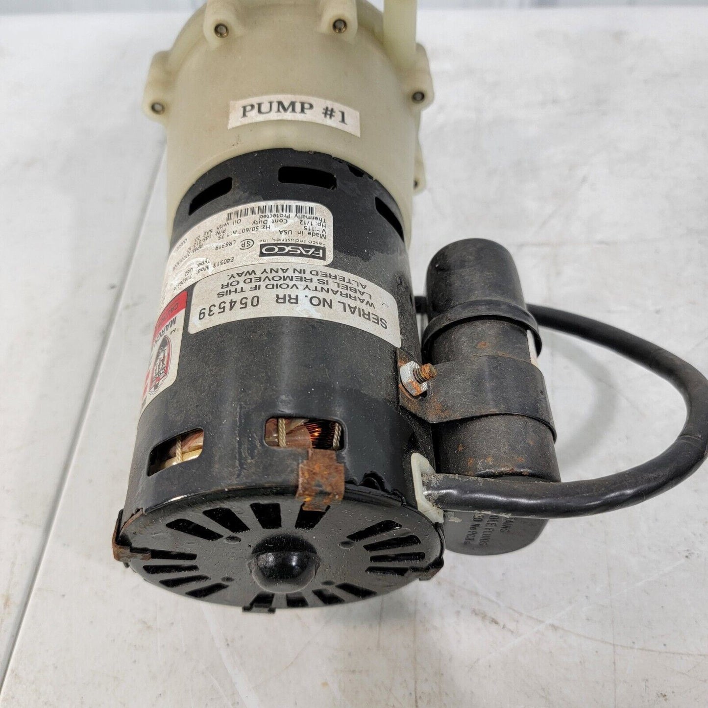 March Manufacturing 320 Fluid Pump Drive 1/12HP 1.75A 115V 2700/3200, 145-012-10