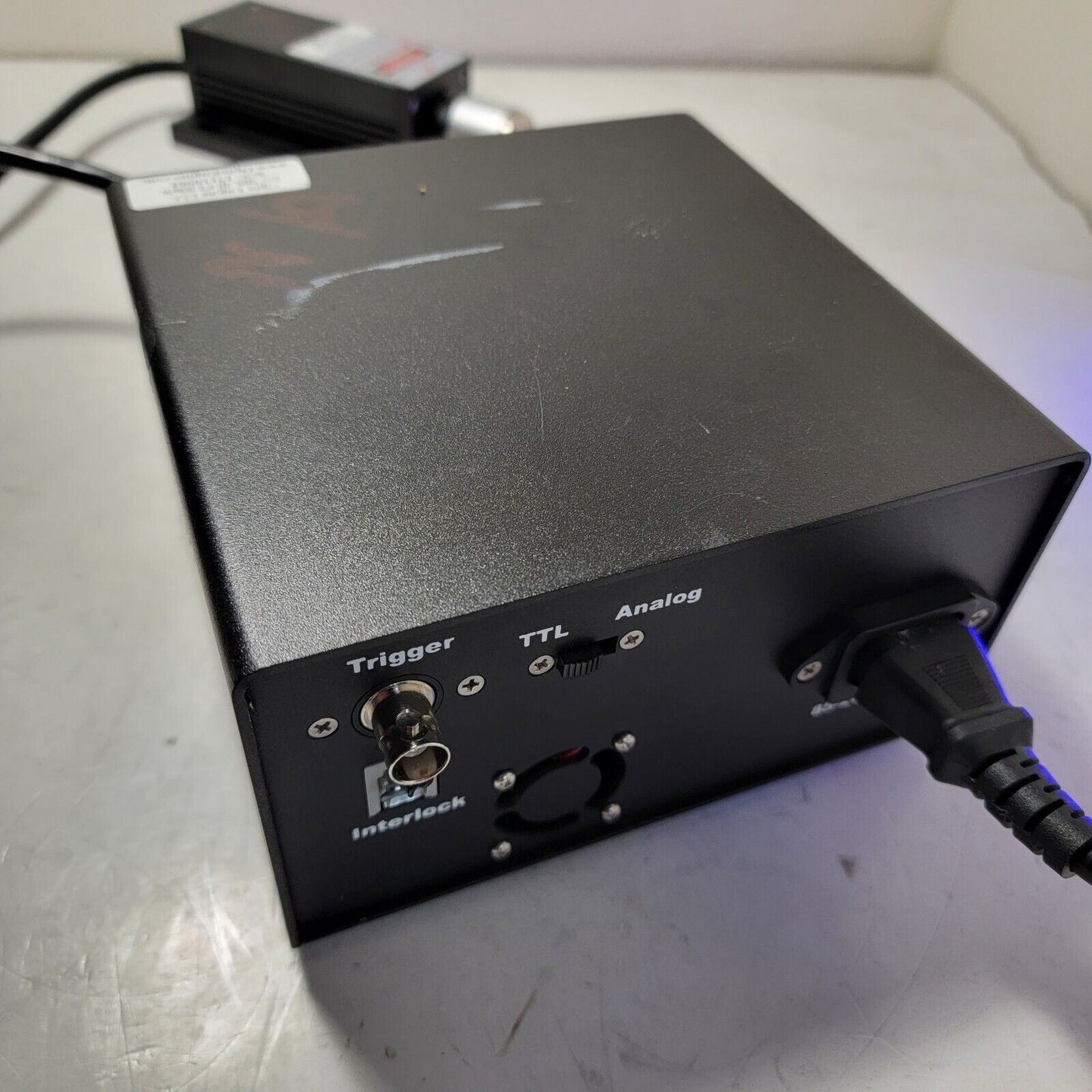 *Tested* Optoelectronic Tech LED Laser Power Supply with Head MBL-III-473-100mW
