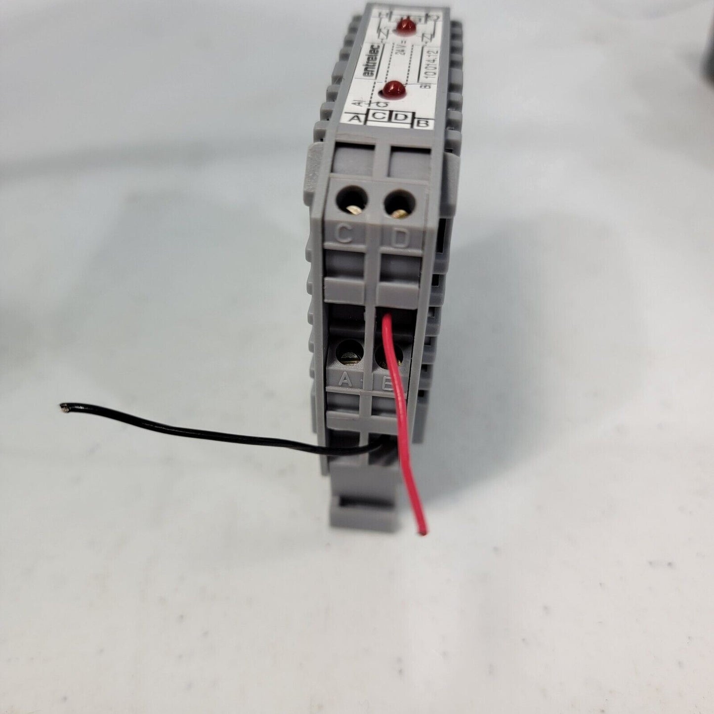 Entrelec 10 014.12 Relay 24v Terminal Block Rail Mount