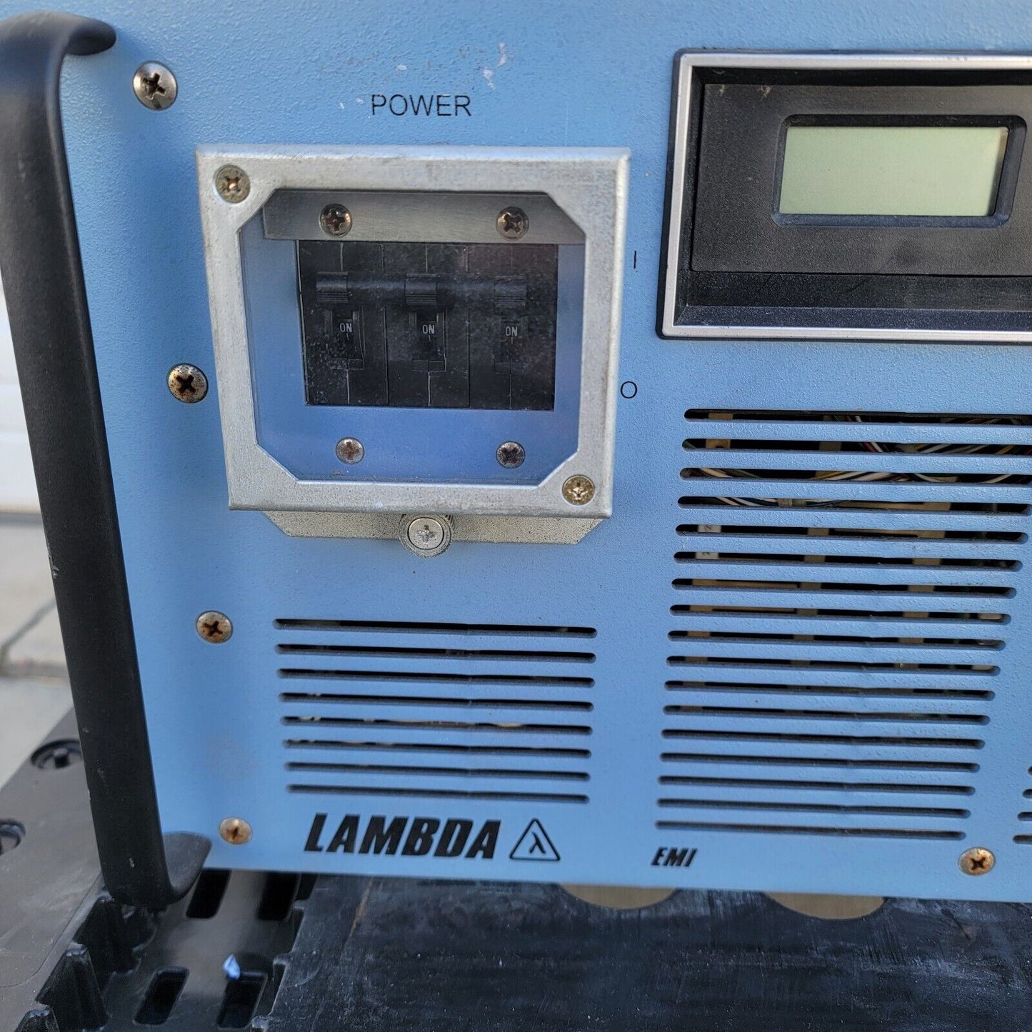 Lambda ESS 40-250-18-D-LB-1556A Adustable Power Supply 10kW 40v, 250A, 480VAC IN