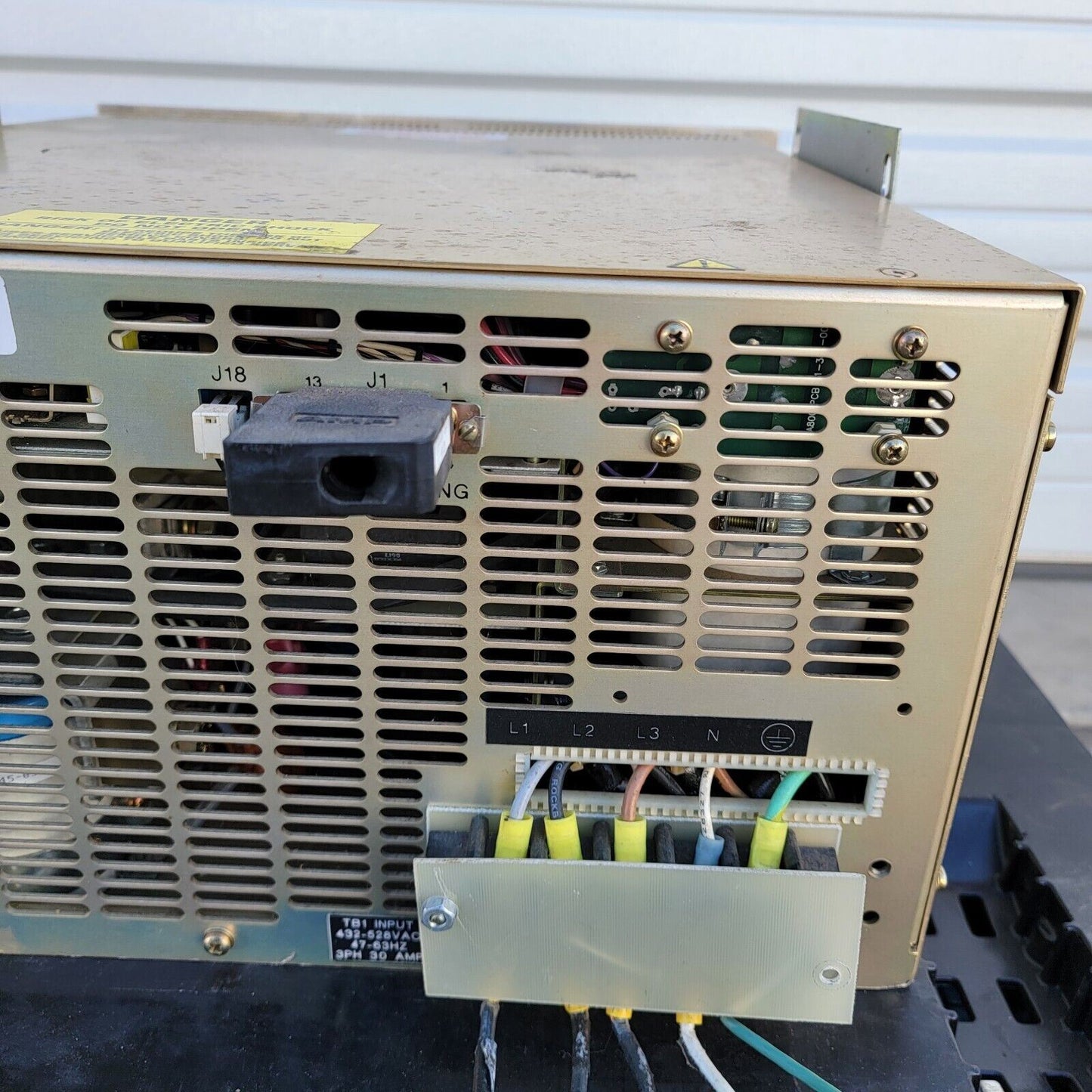 Lambda ESS 40-375-11-D Adustable Power Supply 15kW 40v, 375A, 480VAC IN