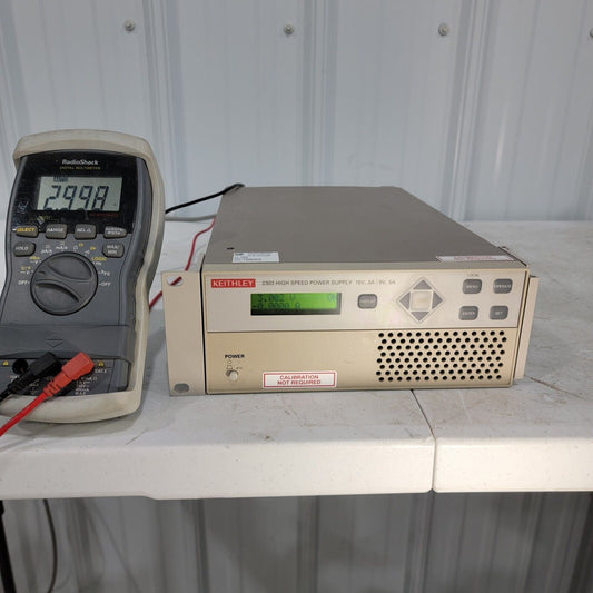 TESTED- Keithley 2303 High Speed Precision DC Power Supply Battery Simulator 15V