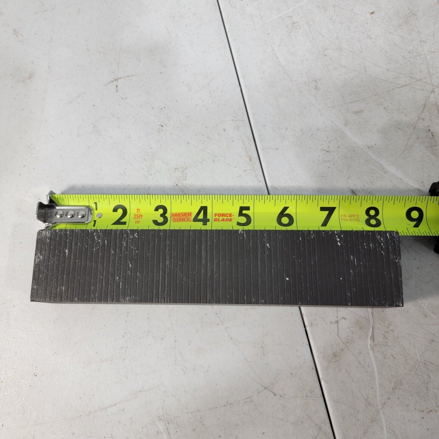 Graphite Block Sheet Plate Blank 8" X 1.6" X 1.09"