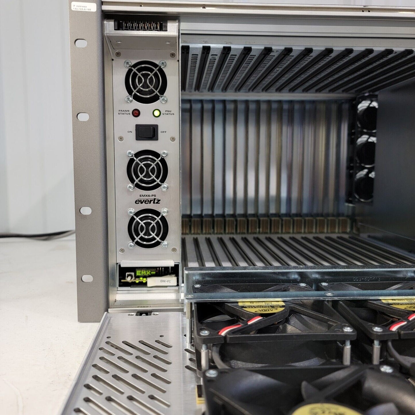 EMX6-FR Video Processing Modular Multiframe 15x EMX Slots 100-240v, 2x PSU