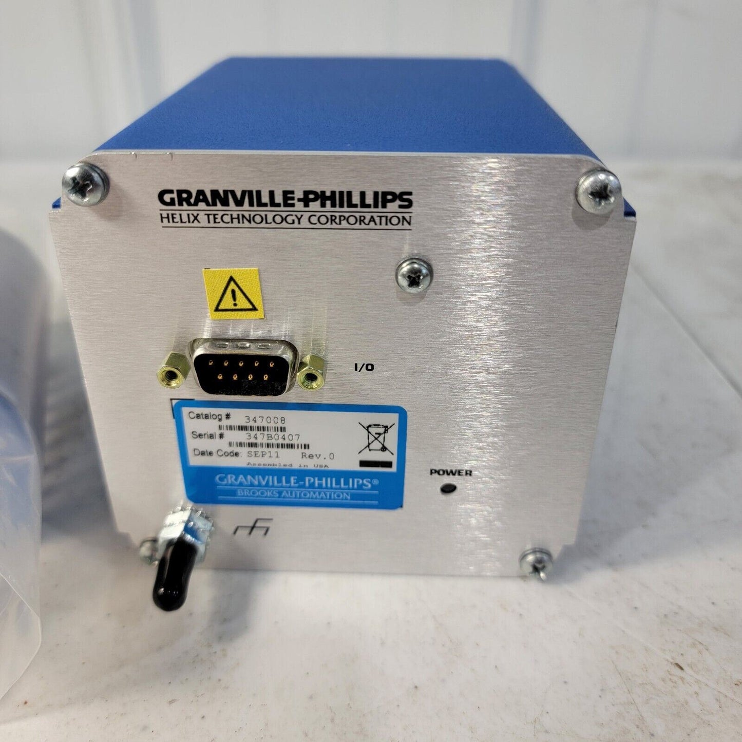 Granville-Phillips 347008 Stabil-Ion Vacuum Gauge w/ 360/370 Housing