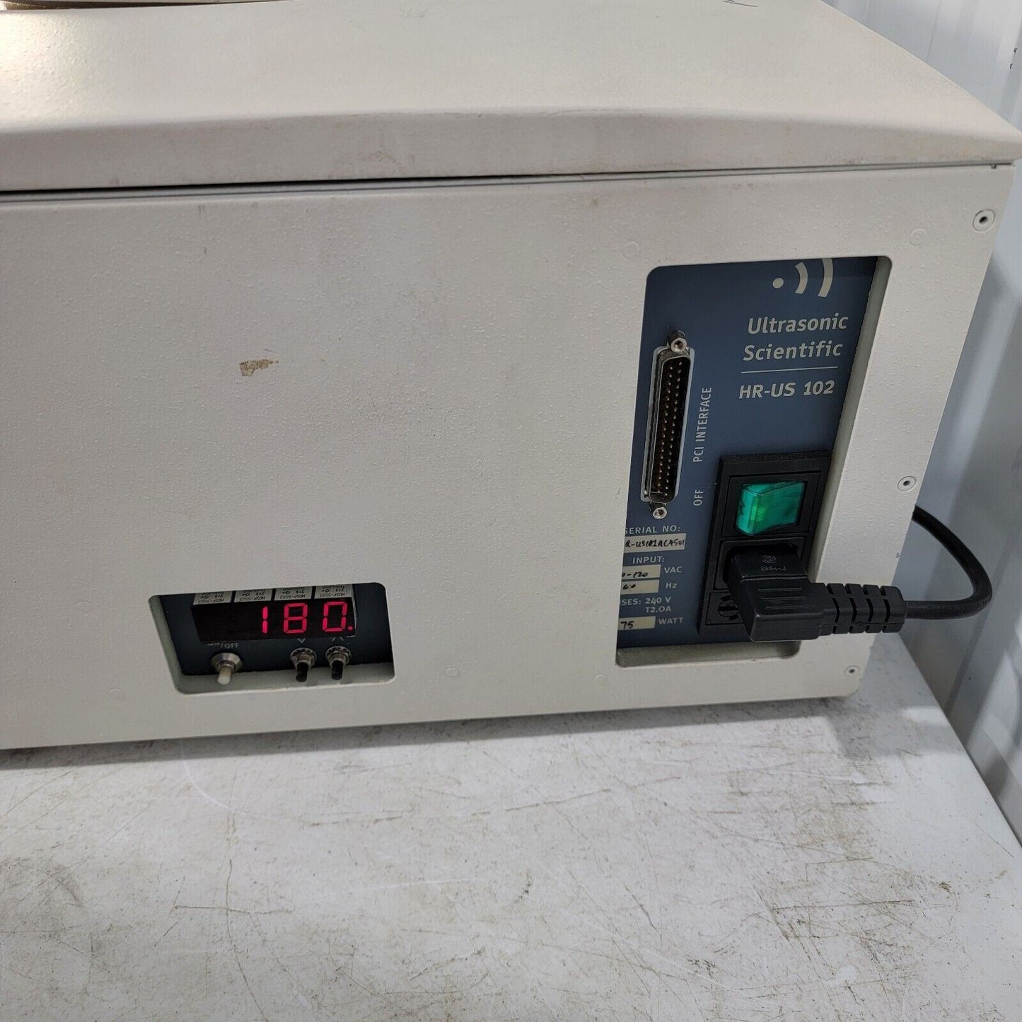 ULTRASONIC SCIENTIFIC Spectrometer HR-US 102 w/ HR-US Titration System