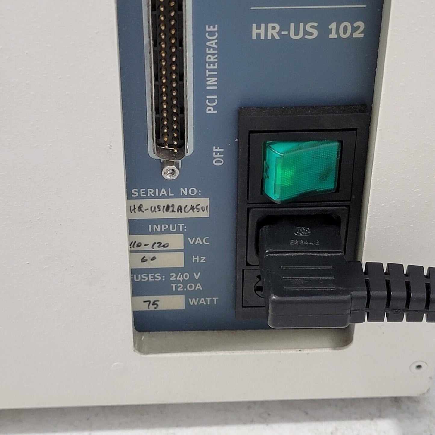 ULTRASONIC SCIENTIFIC Spectrometer HR-US 102 w/ HR-US Titration System
