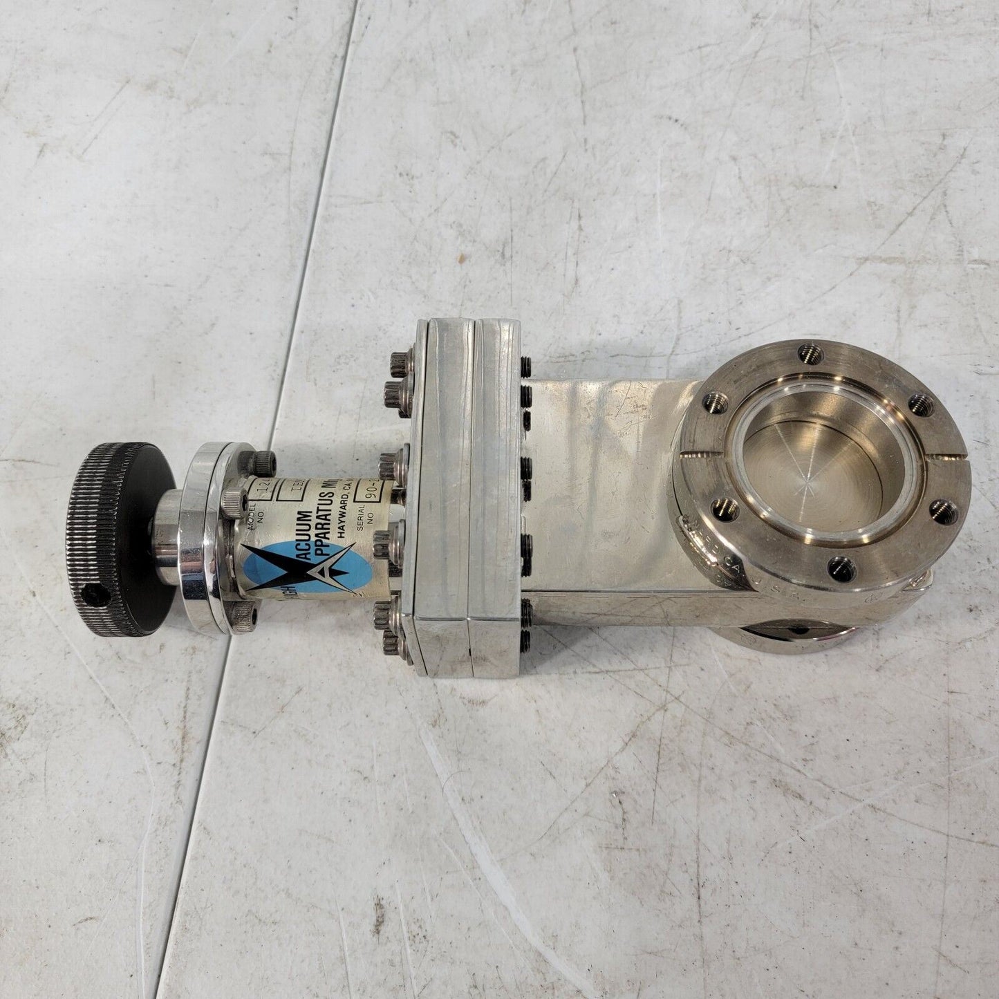 High Vacuum Apparatus HVA 124-0150 2.75" CF DN35CF-DN40CF Manual Gate Valve