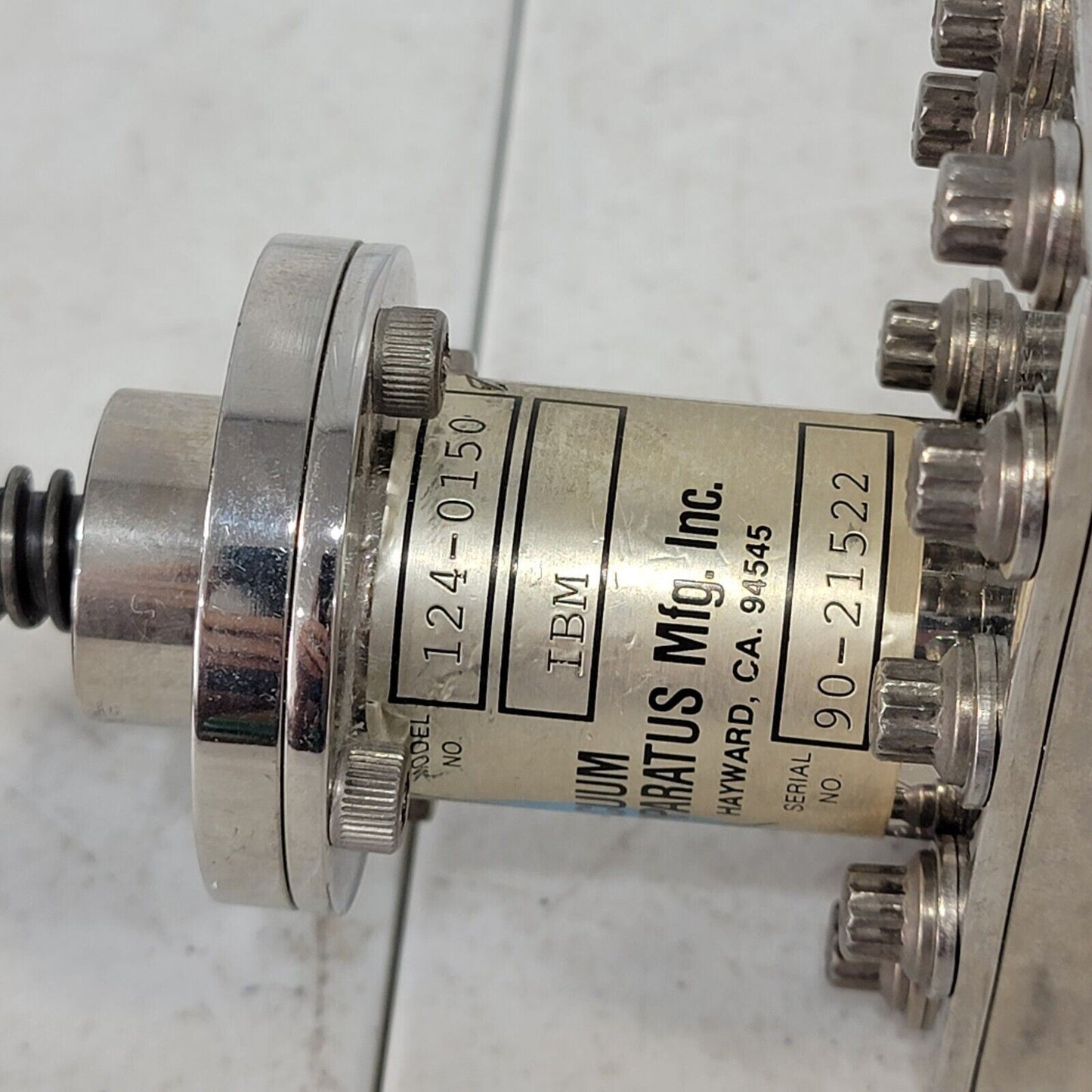 High Vacuum Apparatus HVA 124-0150 2.75" CF DN35CF-DN40CF Manual Gate Valve